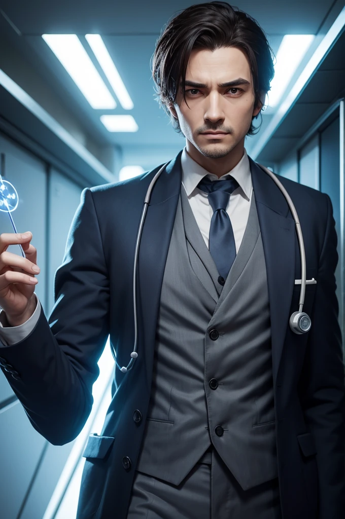 A game character with the role of doctor 