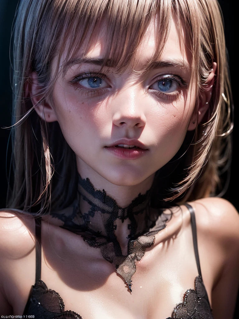 unparalleled masterpiece, ultra realistic 8k CG,masterpiece,pov,(delicate photograph,ultra_detailed,16k,raw photo:1.3),(realistic:1.9,photorealistic:1.9), beautiful detailed eyes,1girl, vivid colors, glowing, blacklight, body painted, marbled, demon, glitters, cute,e-cup chests,