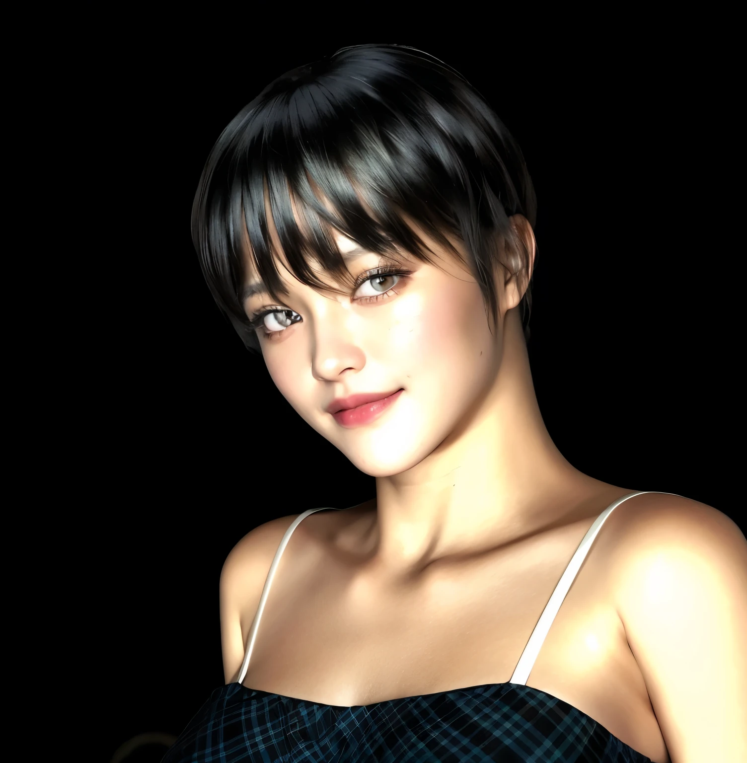 (Detailed CG、Unity、8k wallpaper)、(Very delicate and beautiful)、(masterpiece)、(Highest quality:1.2)、(Ultra-high resolution:1.3)、(Beautiful realistic Asian),Beautiful lighting、Perfect Lightning、Realistic Shadows、Fine skin、Very detailed、Detailed face and eyes、Realistic eyes、Sharp pupils、Huge , In the classroom、School、sunset、Beautiful Face、Blurred Background、(Japanese women)、Glowing Skin、Side Up、Beautiful black hair、Blunt bangs、Japan High School Sailor Uniform、Pleated mini skirt、A kind smile, ((Tabletop, Highest quality)), (Glowing Skin), Cinema Lighting, Physically Based Rendering, Award-winning, Very detailedな肌, Very detailedな顔, Beautiful eyes in every detail, Carl Zeiss 85mm F/1.4, (Cowgirl:1.3), (cumin , Chest and thighs), she'Very cute 16 years old , (Brown Hair, Straight Long Hair, Open your eyes, Round face), Big cleavage, (Sailor blouse, I pulled up my pleated skirt myself:1.3), Watching from afar, (Spread your legs, Focus on the thighs),art、