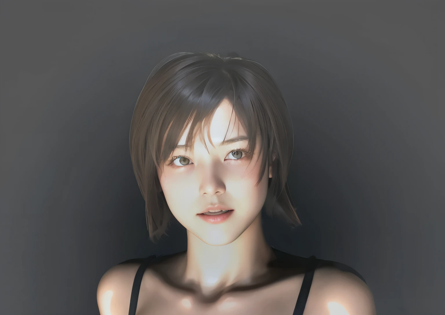 (Detailed CG、Unity、8k wallpaper)、(Very delicate and beautiful)、(masterpiece)、(Highest quality:1.2)、(Ultra-high resolution:1.3)、(Beautiful realistic Asian),Beautiful lighting、Perfect Lightning、Realistic Shadows、Fine skin、Very detailed、Detailed face and eyes、Realistic eyes、Sharp pupils、Huge , In the classroom、School、sunset、Beautiful Face、Blurred Background、(Japanese women)、Glowing Skin、Side Up、Beautiful black hair、Blunt bangs、Japan High School Sailor Uniform、Pleated mini skirt、A kind smile, ((Tabletop, Highest quality)), (Glowing Skin), Cinema Lighting, Physically Based Rendering, Award-winning, Very detailedな肌, Very detailedな顔, Beautiful eyes in every detail, Carl Zeiss 85mm F/1.4, (Cowgirl:1.3), (cumin , Chest and thighs), she'Very cute 16 years old , (Brown Hair, Straight Long Hair, Open your eyes, Round face), Big cleavage, (Sailor blouse, I pulled up my pleated skirt myself:1.3), Watching from afar, (Spread your legs, Focus on the thighs),art、