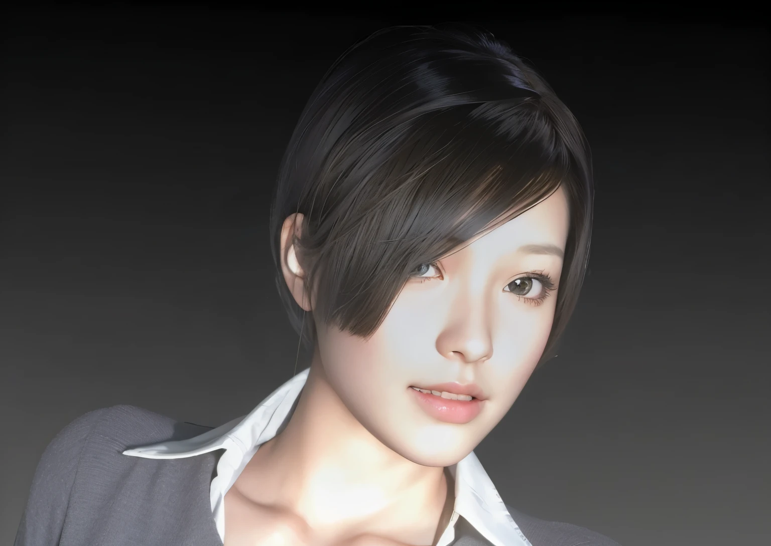 (Detailed CG、Unity、8k wallpaper)、(Very delicate and beautiful)、(masterpiece)、(Highest quality:1.2)、(Ultra-high resolution:1.3)、(Beautiful realistic Asian),Beautiful lighting、Perfect Lightning、Realistic Shadows、Fine skin、Very detailed、Detailed face and eyes、Realistic eyes、Sharp pupils、Huge , In the classroom、School、sunset、Beautiful Face、Blurred Background、(Japanese women)、Glowing Skin、Side Up、Beautiful black hair、Blunt bangs、Japan High School Sailor Uniform、Pleated mini skirt、A kind smile, ((Tabletop, Highest quality)), (Glowing Skin), Cinema Lighting, Physically Based Rendering, Award-winning, Very detailedな肌, Very detailedな顔, Beautiful eyes in every detail, Carl Zeiss 85mm F/1.4, (Cowgirl:1.3), (cumin , Chest and thighs), she'Very cute , (Brown Hair, Straight Long Hair, Open your eyes, Round face), Big cleavage, (Sailor blouse, I pulled up my pleated skirt myself:1.3), Watching from afar, (Spread your legs, Focus on the thighs),art、