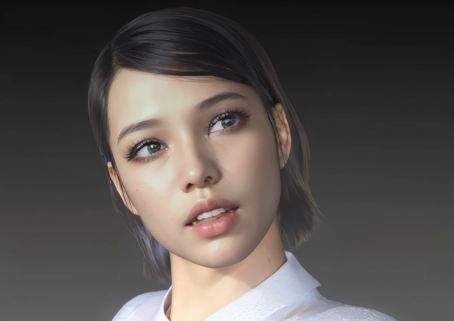 (Detailed CG、Unity、8k wallpaper)、(Very delicate and beautiful)、(masterpiece)、(Highest quality:1.2)、(Ultra-high resolution:1.3)、(Beautiful realistic Asian),Beautiful lighting、Perfect Lightning、Realistic Shadows、Fine skin、Very detailed、Detailed face and eyes、Realistic eyes、Sharp pupils、Huge , In the classroom、School、sunset、Beautiful Face、Blurred Background、(Japanese women)、Glowing Skin、Side Up、Beautiful black hair、Blunt bangs、Japan High School Sailor Uniform、Pleated mini skirt、A kind smile, ((Tabletop, Highest quality)), (Glowing Skin), Cinema Lighting, Physically Based Rendering, Award-winning, Very detailedな肌, Very detailedな顔, Beautiful eyes in every detail, Carl Zeiss 85mm F/1.4, (Cowgirl:1.3), (cumin , Chest and thighs), she&#39;Very cute 16 years old , (Brown Hair, Straight Long Hair, Open your eyes, Round face), Big cleavage, (Sailor blouse, I pulled up my pleated skirt myself:1.3), Watching from afar, (Spread your legs, Focus on the thighs),art、