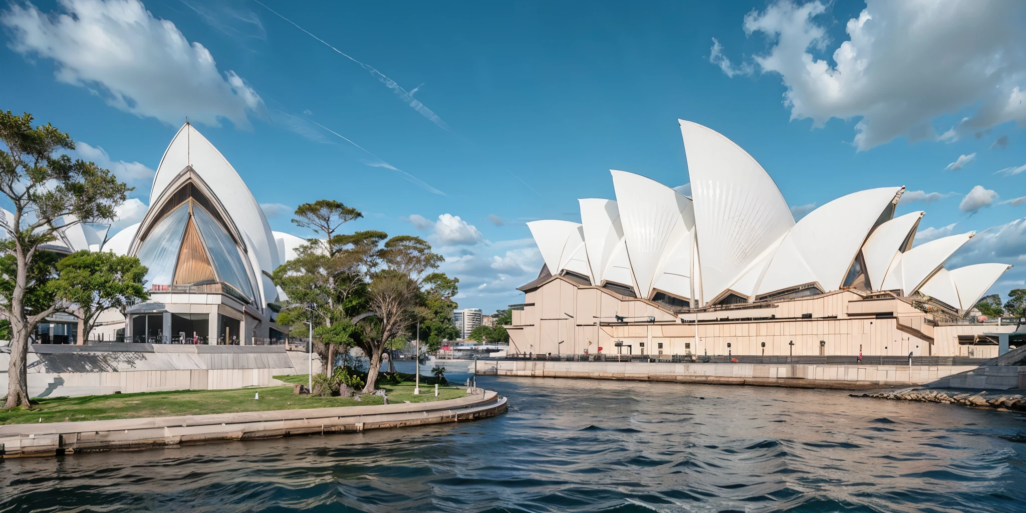 ((best quality)), ((masterpiece)), (detailed), the sydney opera house