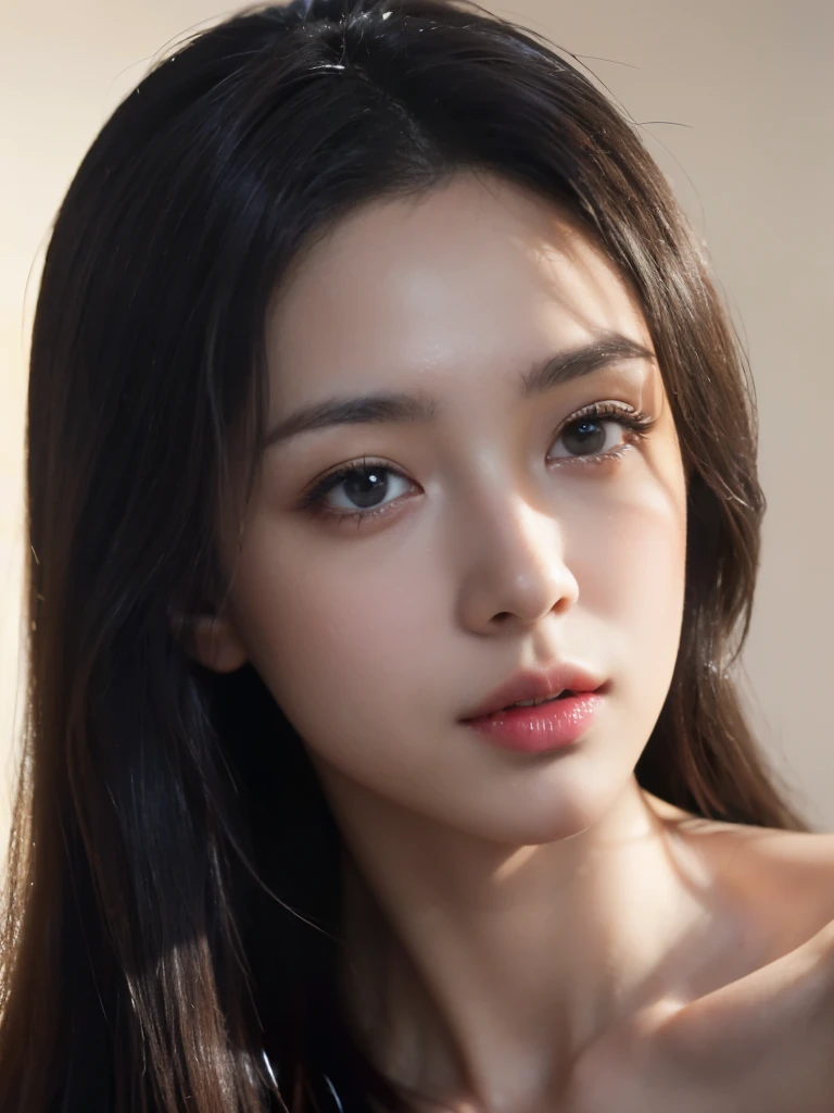 ((((best quality))))、(((Ultra-precision CG16K wallpaper)))、(((masterpiece)))、(((very detailed)))、(((super extreme detail)))、1people'girlature woman、24-year-old female、((japanese face))、((very beautiful face))、((My Shiraishi:1.5))、((semi long straight hair:1.3、blunt bangs))、(shiny brown hair)、beautiful and delicate eyes、brown eyes、raised an eyebrow、high nose、small nostrils、small mouth、seductive lips、beautiful breasts、((C cup size breasts))、split、plump body、(chubby body type)、perfect proportions、complete anatomy、perfect composition、Beautiful detail shading、beautiful natural light、Light with beautiful details、Depth of recorded boundary、(((high saturation)))、(((really:1.9)))、((vivid:1.5))、((edge:1.6))、((beautiful skin))、((skin texture))、((reallyな皮膚感))、(((cowboy shot、femur:1.5)))、((overhead view:1.8))、((Open mouth and surprised face:1.4))、(eyes looking at me:1.5)、day bedroom、bright sunshine、natural light、(((Lie down on your back in bed:1.6)))、(Supine posture:1.5)、(((open front shirt_white clothes、panties_white clothes:1.6)))、((earring、wearing a necklace:1.3))、