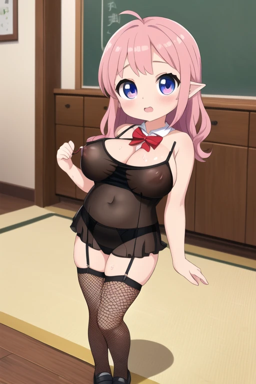 ultra-detailed,
master piece,best quality,high resolution,
beautiful eyes,detailed eyes,detailed face,
beautiful detailed eyes,symmetrical clear eyes,
1girl, ((((solo infant))), (((9 year olds:1.5))),
Sexy pose, Seductive pose,
((((Short legs)))), (((infant))), (((Big Head))), ((Disproportionate breasts)), (shy, Embarrassing), (((顔とBig Breasts))), (((Huge breasts))), ((huge soft boobs:1.5)), (Little Lori), (Petite body), (low length), (Loody), (Cute Face), (Elementary school girl), (早熟で優しいBig Breasts), ((Baby face)), (Kindergarteners), (((Children's body))), Cute Face,
((((Clothes in small sizes)))), ((Wet, see-through clothes)), shirt, ((lingerie)), (((negligee))), Fishnet tights,
indoor, (Children's room),nsfw,(Armpit:1.5),(Plump:1.4),(Too thick thighs:1.1),Big Ass,Big Breasts,thick nipples,erection of nipple,pepperoni nipple,(Chewy belly:1.2),(ArmpitSweat:1.5),(赤らんだArmpit:1.2),(脂ぎったArmpit:1.5),(艶のあるArmpit:1.1),(肉厚なArmpit:1.1),Sweat,(Squat:1.6),(Leg spread:1.5),spread legs,m legs,(cumdrip:1.6),(sperm 1.5),Big nipples,(Long Tongue:1.1),saliva,pubic hair,Estrus,(vapor:1.4),blush,Orgasm Facial,Opera gloves and knee socks,(bukkake:1.8),(ahegao:1.1),facial,from below,cowgirl position,Wet,(female masturbation:1.5),pussy juice,female ,