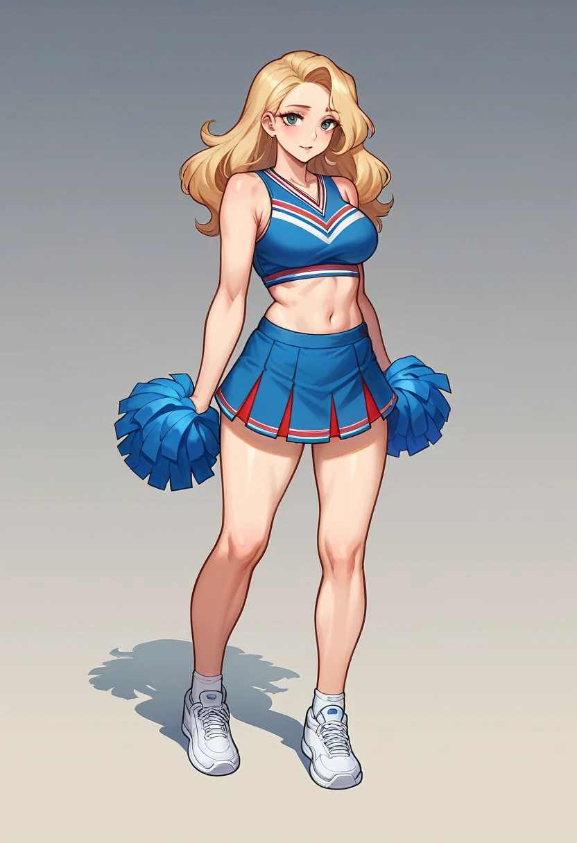((Ultra fine)),masterpiece,Highest quality,(1 girl),(An illustration),((Full body portrait)),Painted to the top of the head,((Background Transparent)),(solo),Standing posture,(Wearing shoes on your feet),((Wearing a cheerleader costume)),Good woman,Beautiful eyes in every detail,cool,((Very delicate and beautiful)),