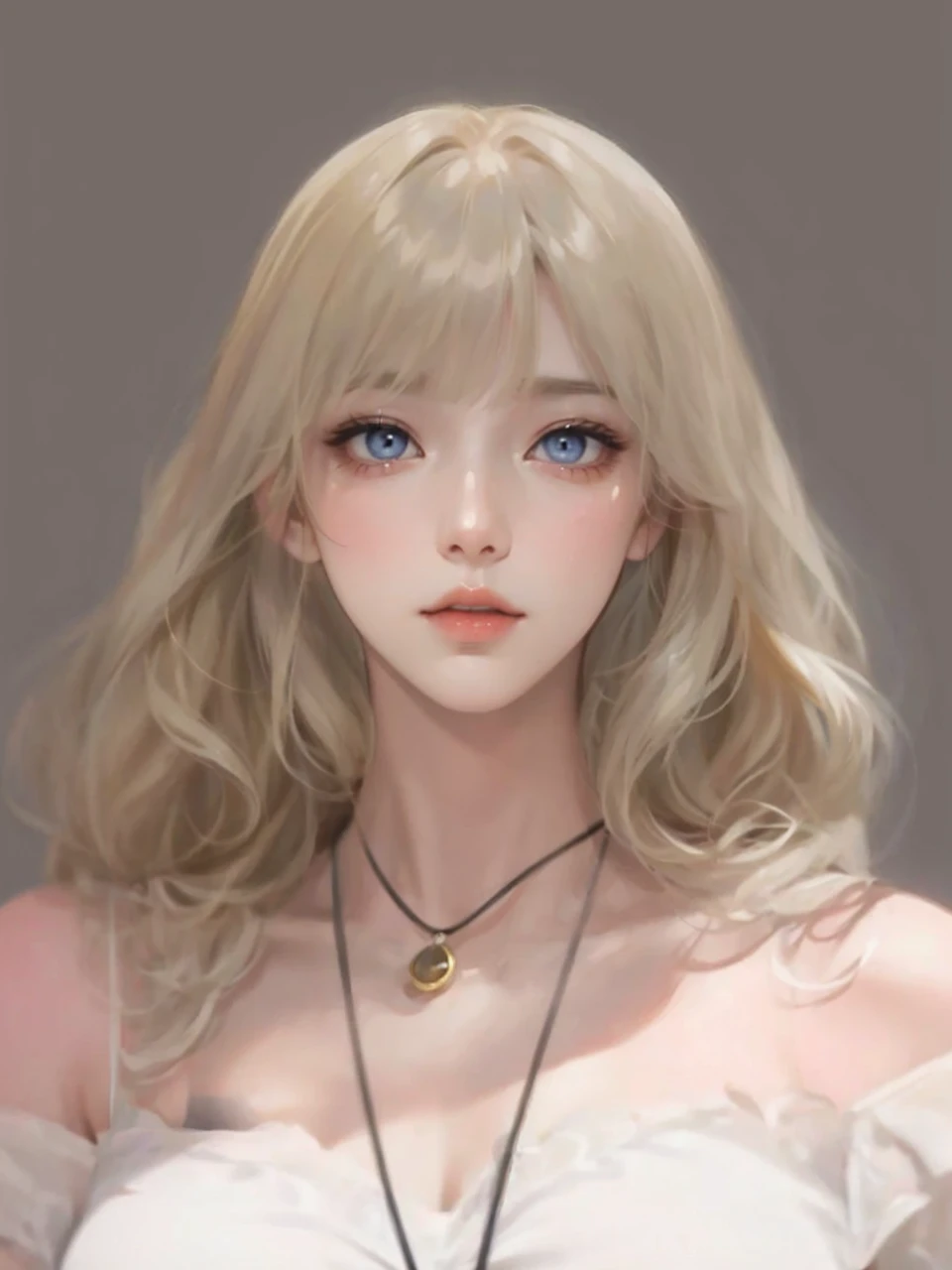 Beautiful female model with blonde hair, Hair with slight highlights, Gray-blue eyes, Medium mix, Wet paint, Gem beetle, Colored background, , Photographed by Jinna Chan.. - At six p.m.'clock,Big tits,body