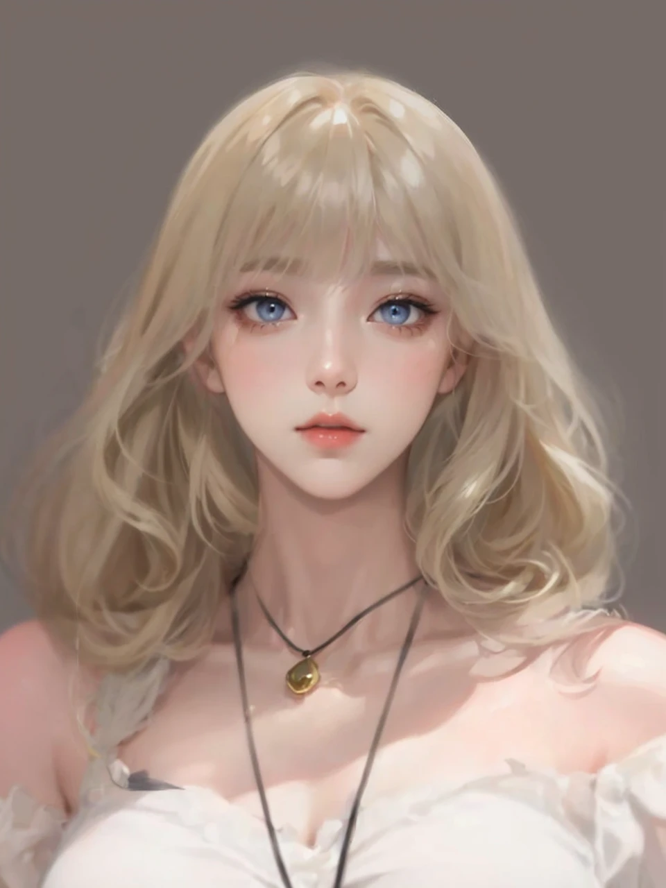 Beautiful female model with blonde hair, Hair with slight highlights, Gray-blue eyes, Medium mix, Wet paint, Gem beetle, Colored background, , Photographed by Jinna Chan.. - At six p.m.&#39;clock,Big tits,body
