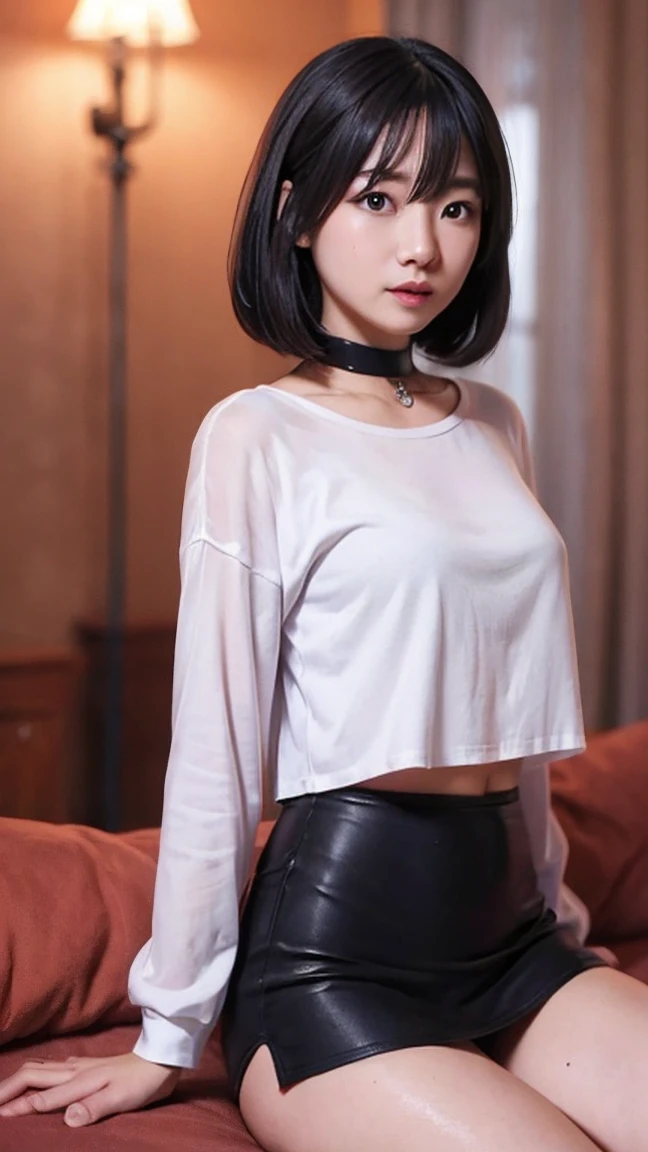 One Woman、((3D Animation))、cute、18-year-old、Shiny Hair、Bob Hair、Random Pause、Random outfit、cute服、Sexy pose、Dating in the city、mini skirt、Beautiful clothes、Low - Angle、Please take a seat.、Amorous、Sexy inner thighs、Sexy Underwear、Wearing panties