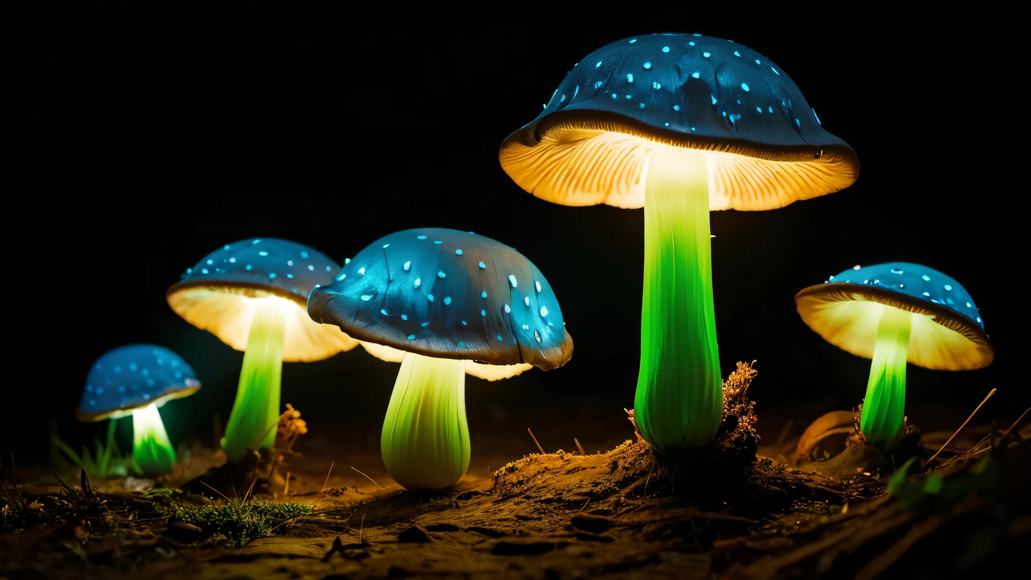 Bioluminescent Mushroom