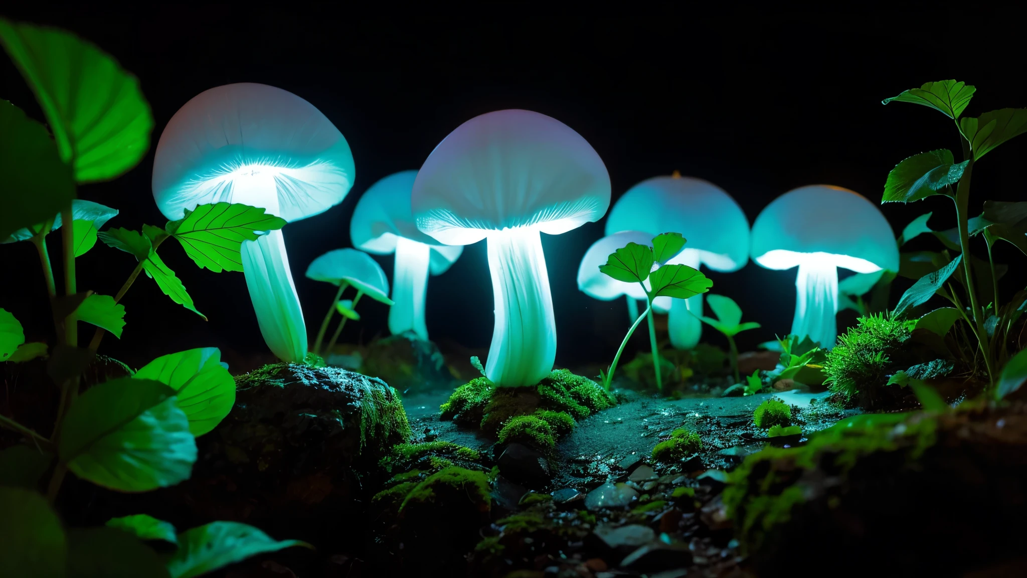 Bioluminescent Mushroom