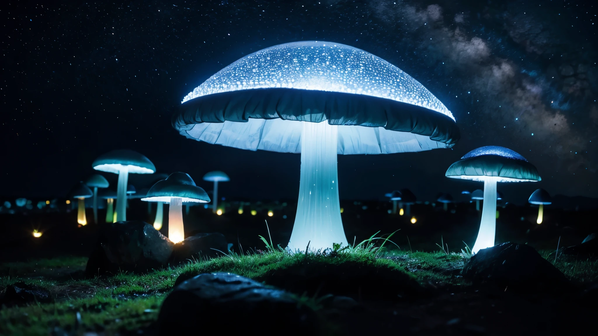 Bioluminescent Mushroom