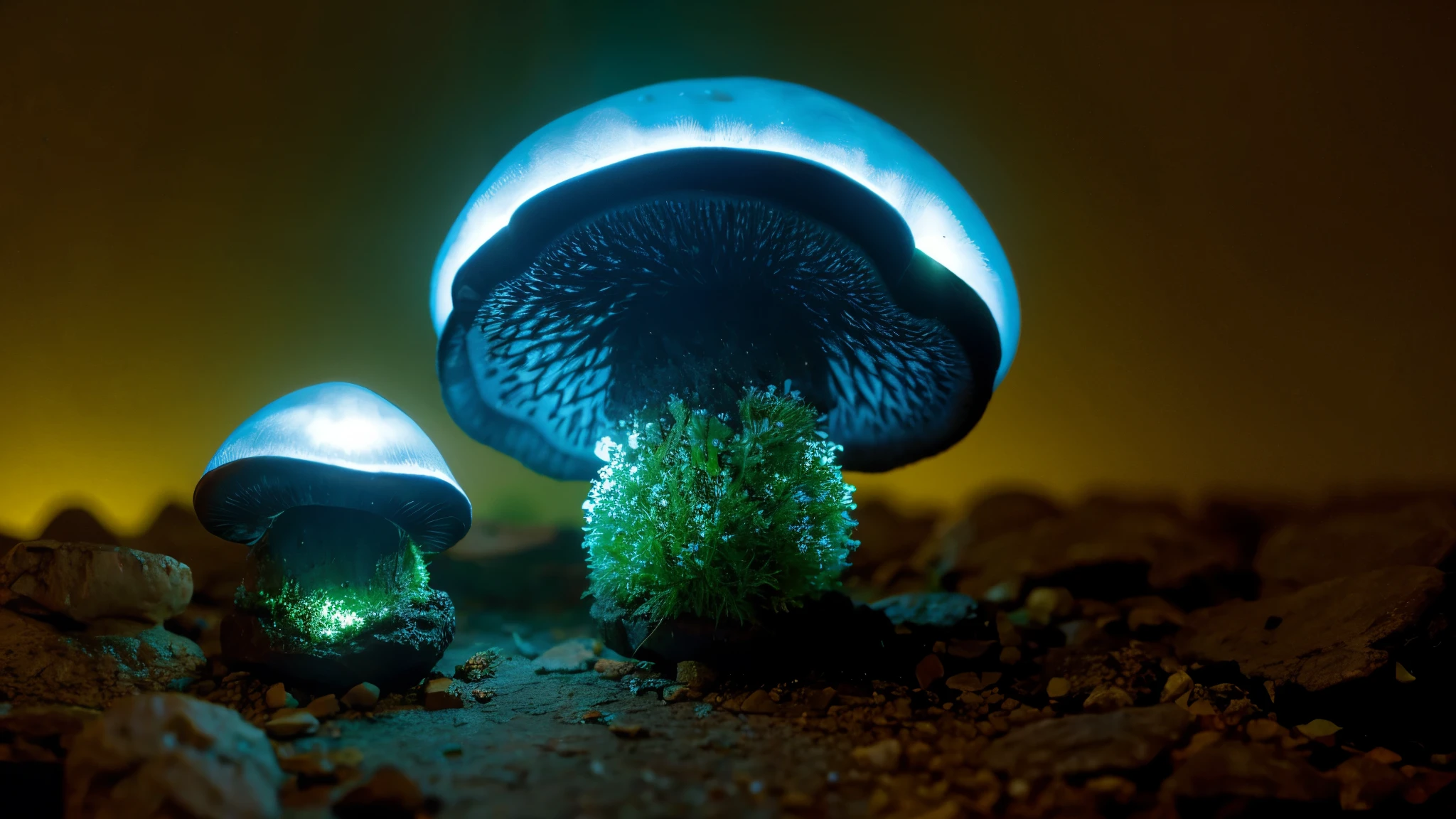 Bioluminescent Mushroom