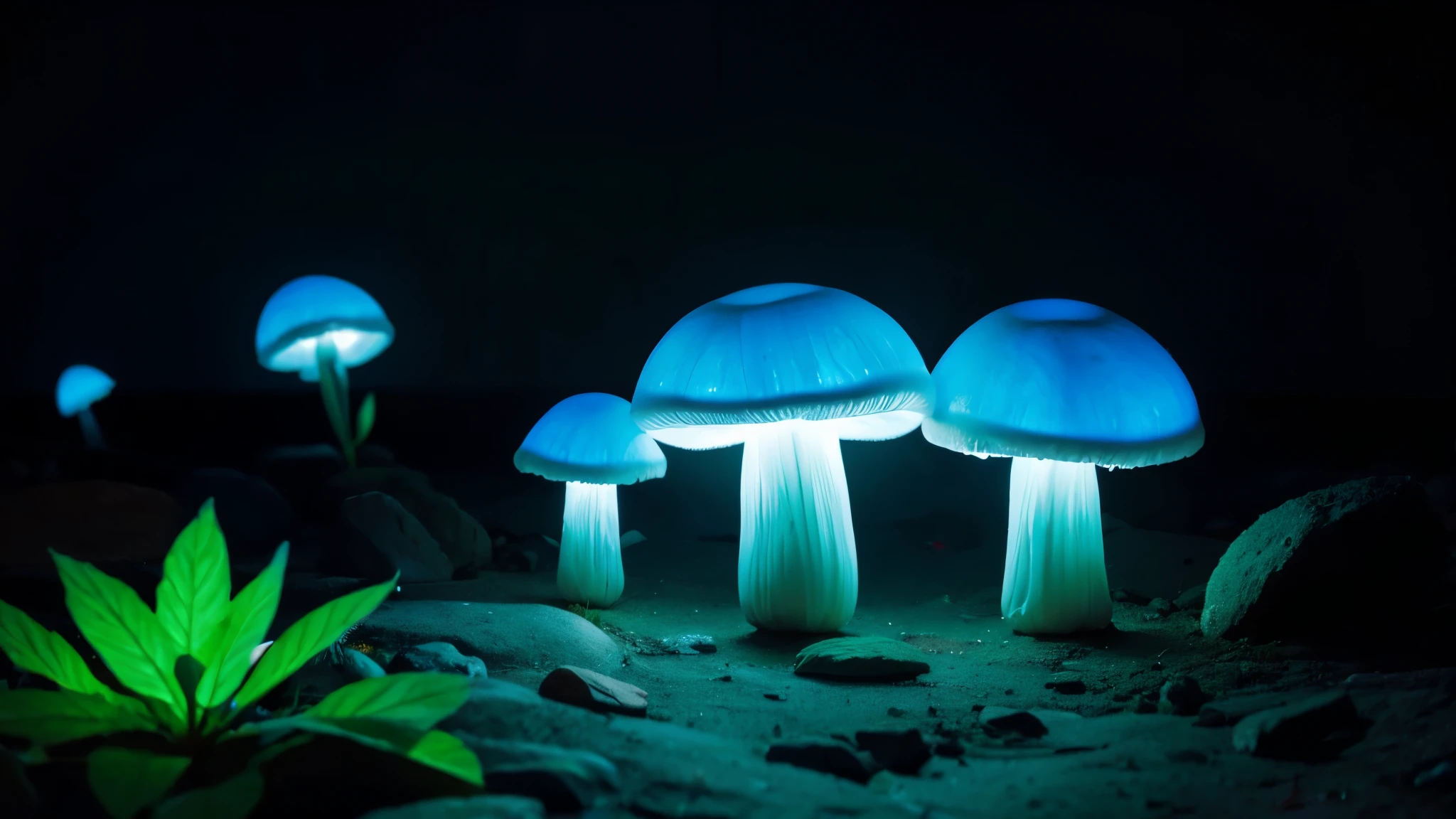 Bioluminescent Mushroom