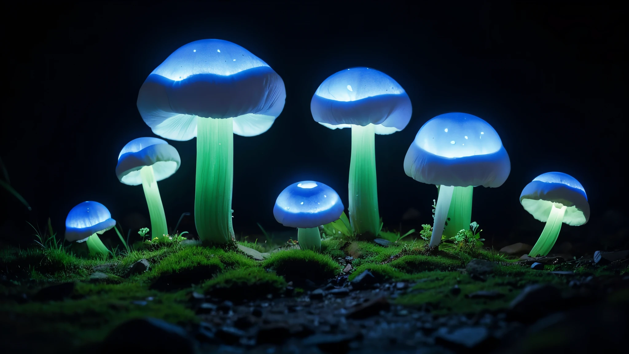 Bioluminescent Mushroom