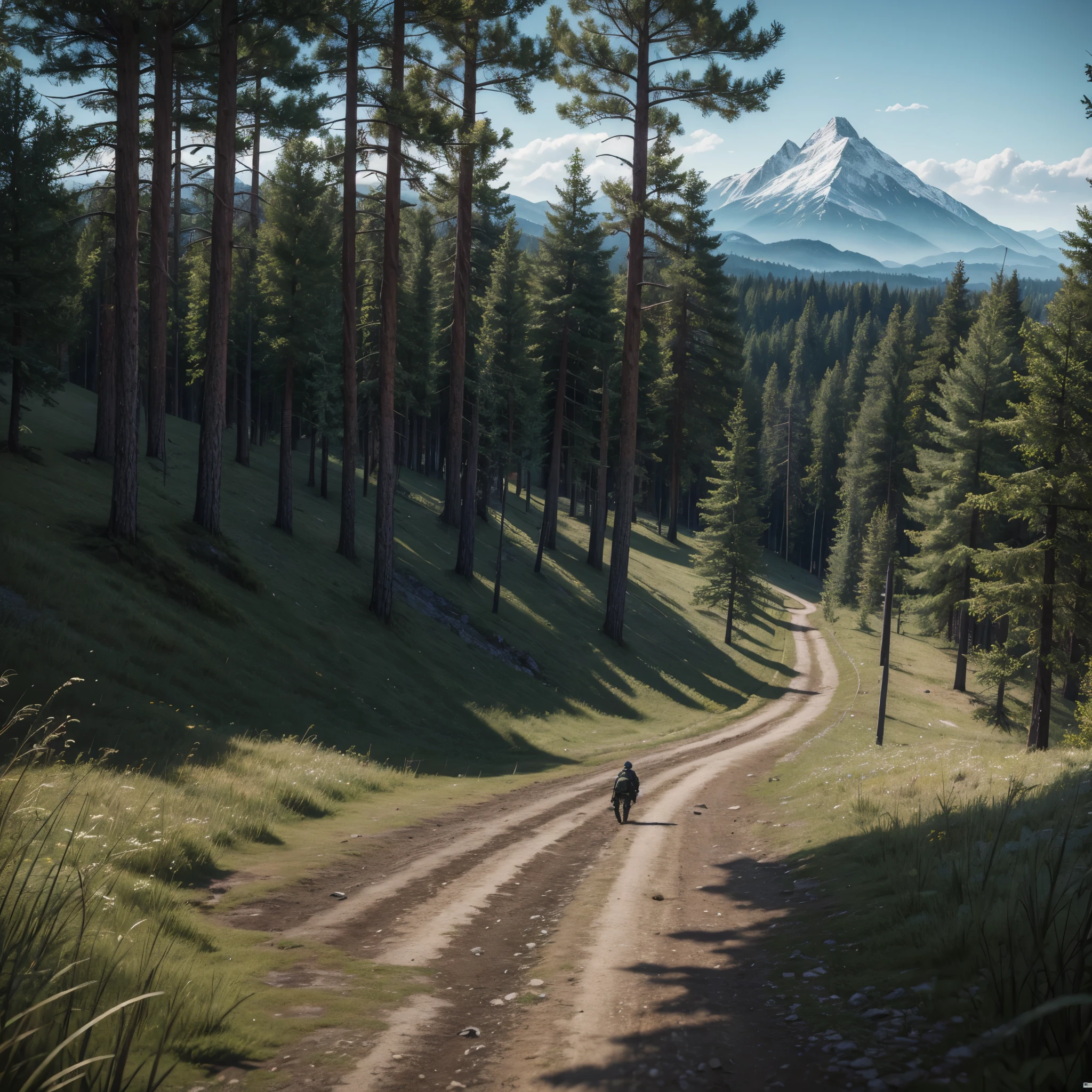dayz, forst, charachter, full loot, moutain