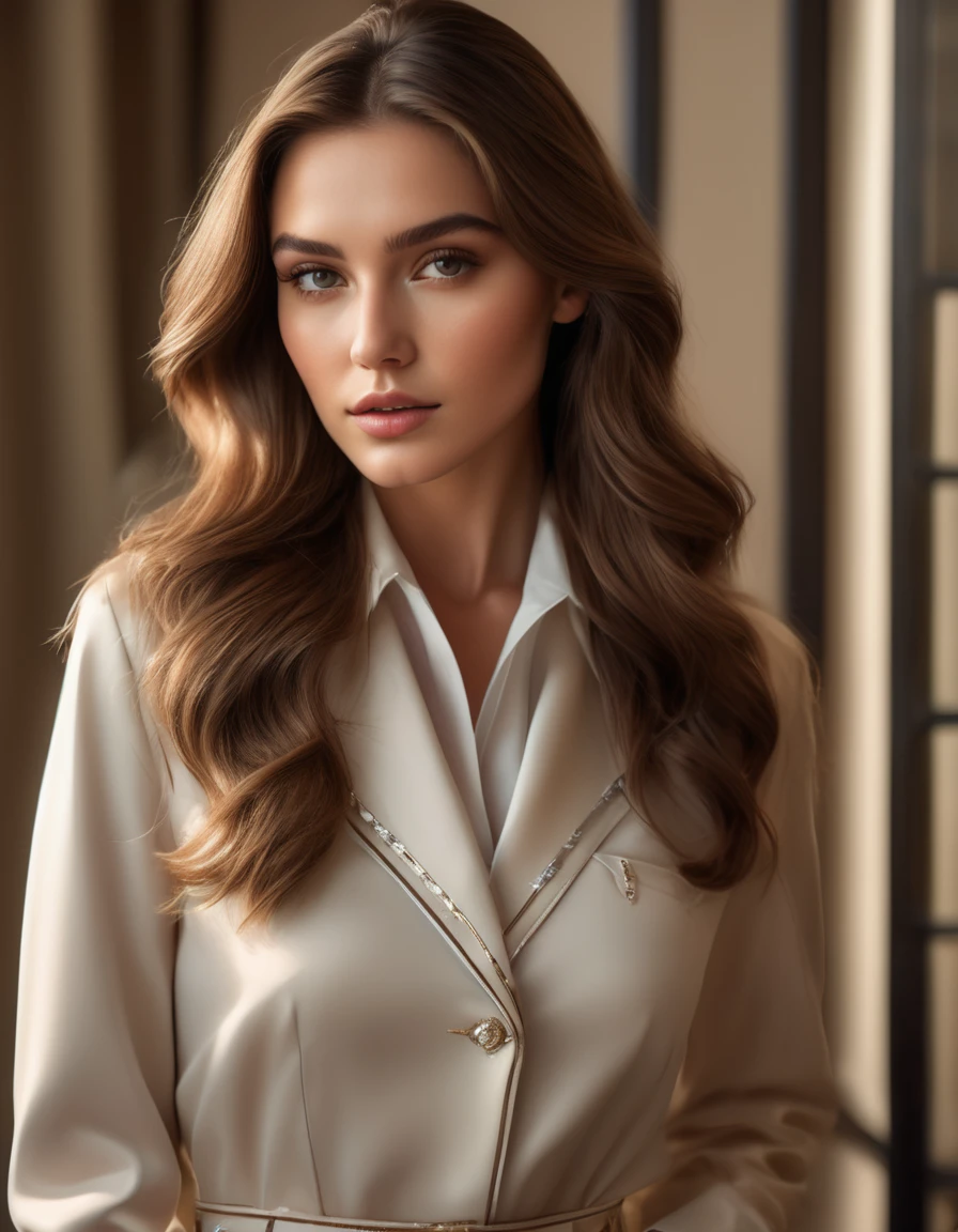 (dynamic pose:1.2),(dynamic camera),photo RAW,(close-up,a young beautiful woman with long brown hair,person in podiatrist uniform on a workshop, (vogue, prada, versace:1.2), glamourous, fashion world, magazine shoot, fluff, (dreamy glow, kitsch outfit:1.2), sharp focus, clear, detailed), masterpiece, award-winning photography, natural light, perfect composition, high detail, hyper realistic,Timeless Elegance, Classic Tones, Refined Lighting, depth of field,sharp focus,full body image, dynamic poses