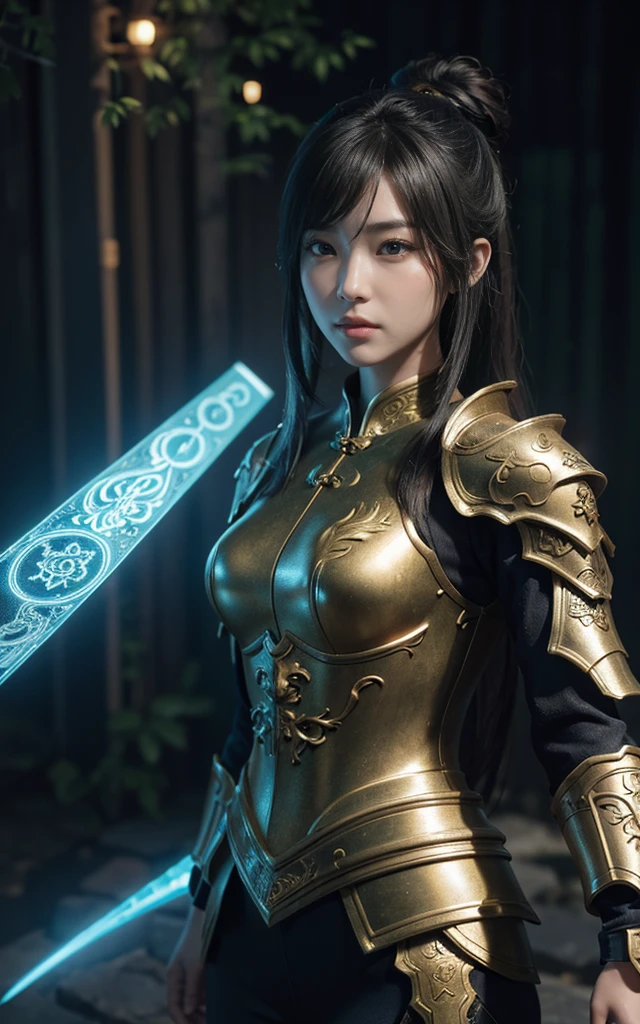 Ultra-high resolution,High-resolution details(Flying in the sky on a dragon),Chinese dragon,18 years old Korean girl,The facial features are beautiful and beautiful,Sexy lips,Holding weapons, (The future armor combines the characteristics of Chinese armor,hollow-carved design,Power Armor,Mysterious oriental runes,Exquisite clothing patterns,Magic Flash),现代Fantasy风格,photography,Light Solution,real,Fantasy,Science Fiction,Mythical Lights,Ray Tracing,Game CG,((3D Unreal Engine)),OC rendering reflection mode,blur background