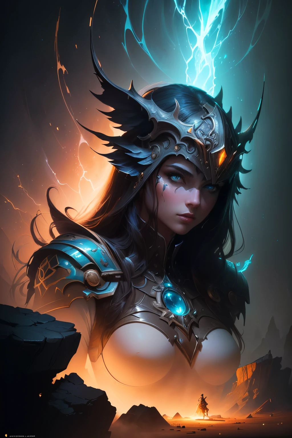 masterpiece, Highest quality, (Highly detailed CG Unity 8k wallpaper), (Highest quality), (Best illustrations), (Best Shadow), Absurd, Realistic lighting, (abyss), Beautiful sparkle, art:PeterMohrBacher,