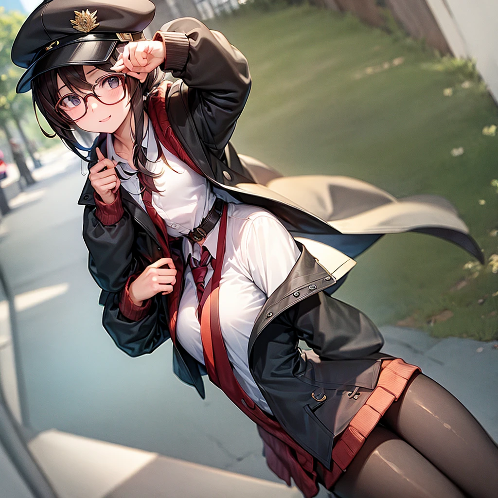 Glasses cap