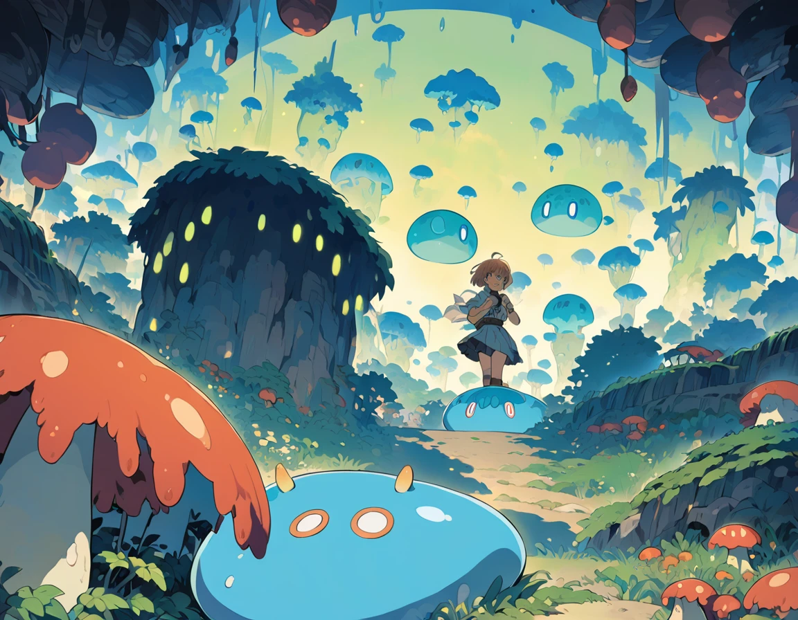 Ghibli, Nausicaa, Slime mold