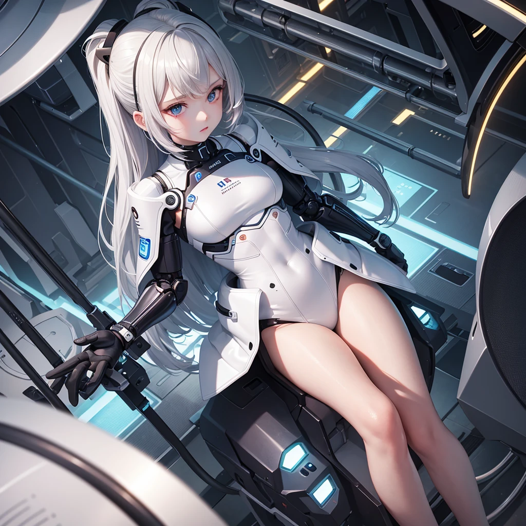 Masterpiece, best quality, ultra detailed,1 girl, Android, machine, humanoid,