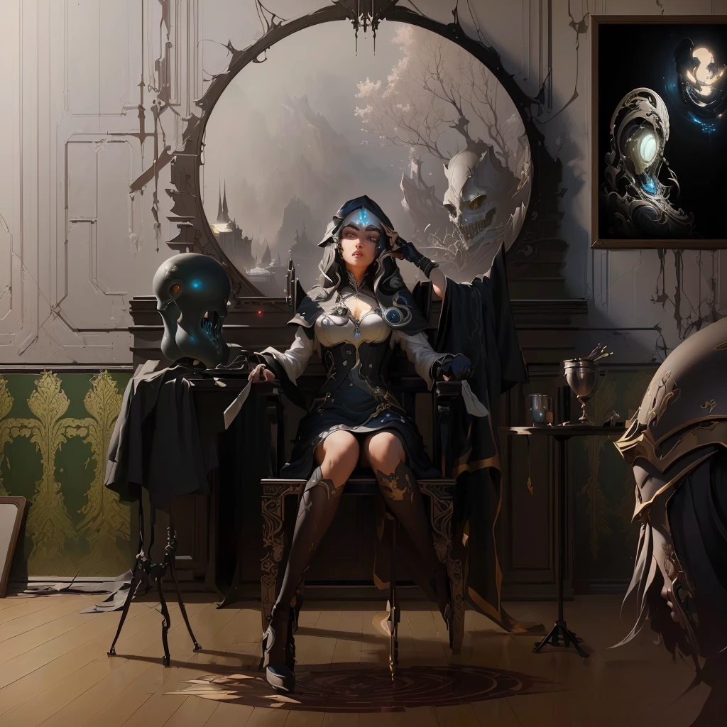 work of art, best qualityer, (Extremely detailed CG 8k unity wallpaper), (best qualityer), (best illustration), (best shade), absurderes, realistic lighting, (abyss), beautiful detailed glowing, arte de PeterMohrBacher,