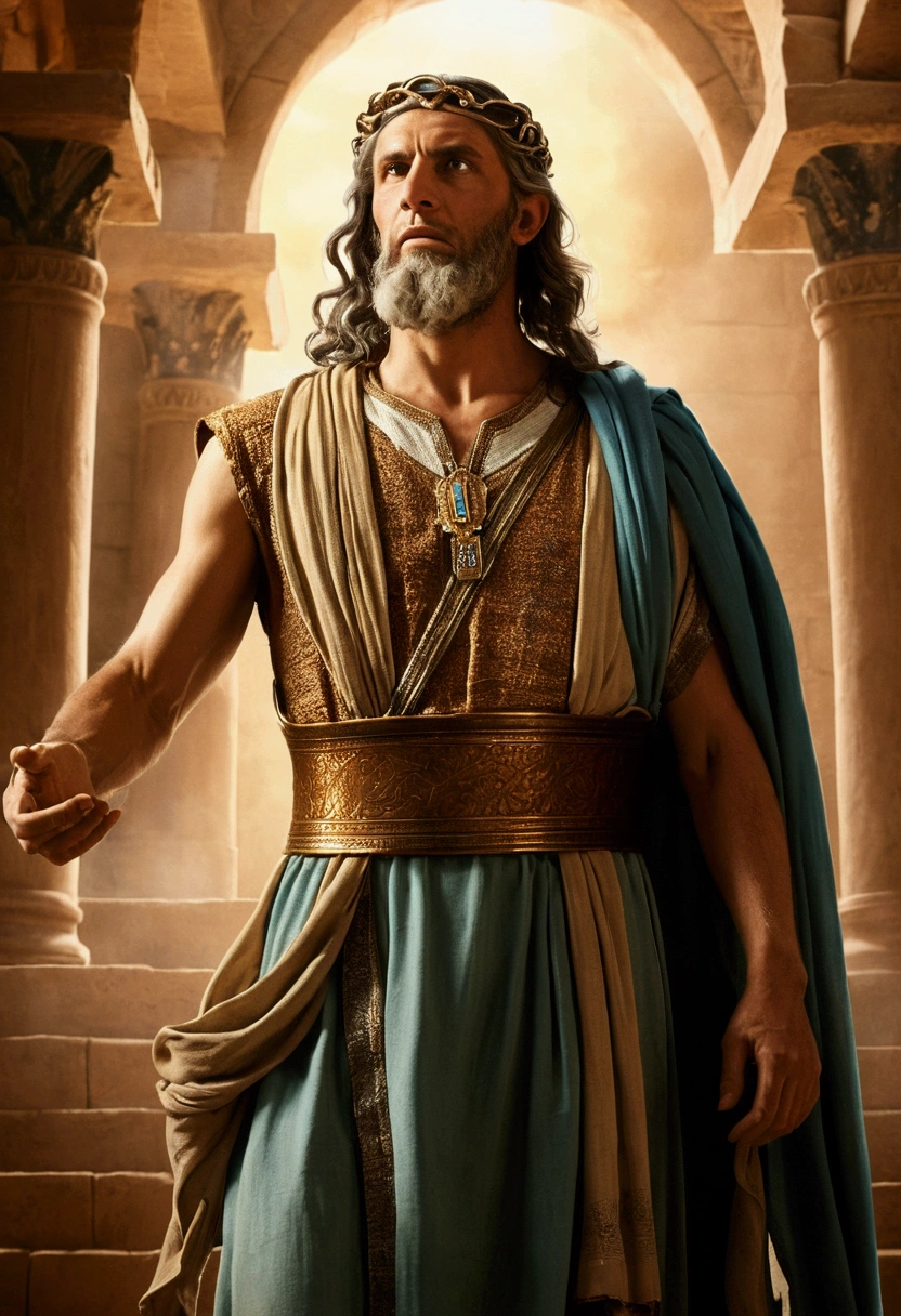 Biblical photograph prophet Samuel anointed David biblical representation