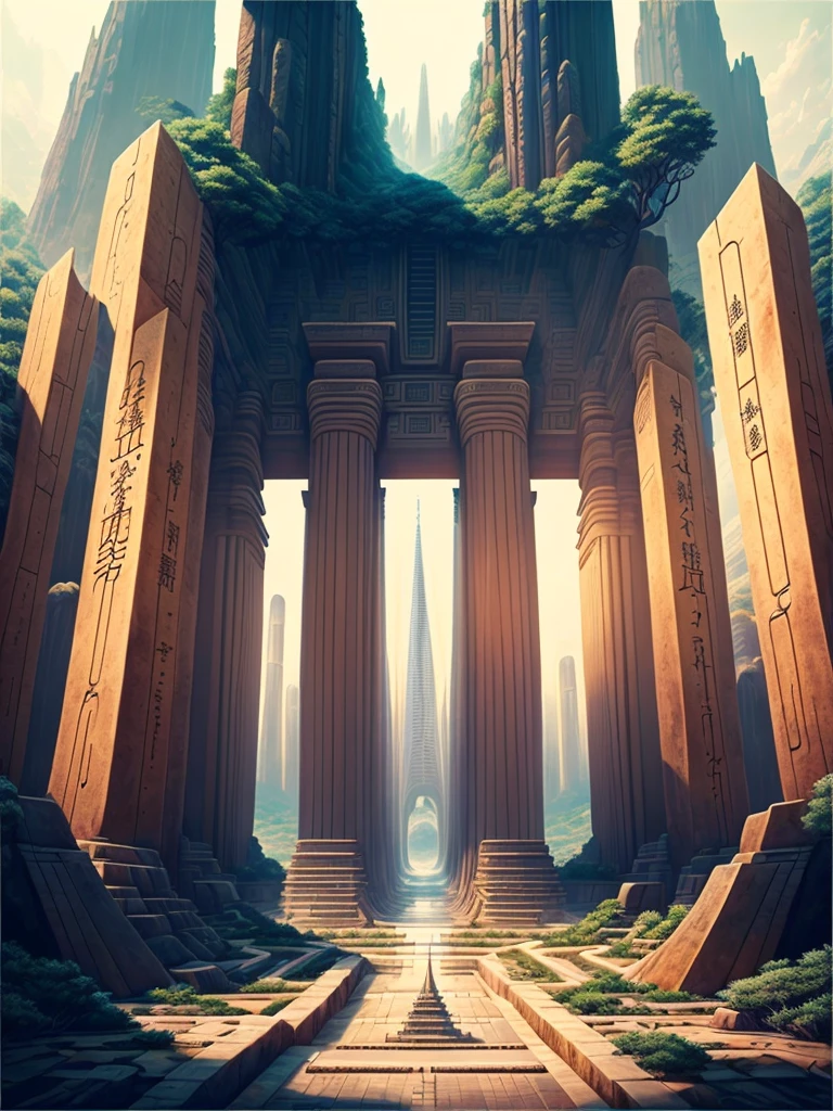 Best Quality，8k，Huge underground city，Underground Labyrinth，Anime Art，mysterious，universe，Super huge structure，Super huge torii，Multidimensional，A world beyond imagination，High Dimension，Fantasy，future，Different space，Nature，romantic，universe，A world beyond imagination，Dream world，New World，Huge river，masterpiece，最高masterpiece，perfection，
