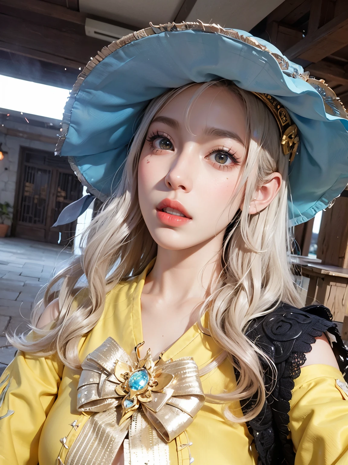 a close up of a girl , detailed hair , big booobs , shadowbringers cinematic, 4 k detail fantasy, a beautiful fantasy empress, game cg, xianxia fantasy, xianxia hero, 2. 5 d cgi anime fantasy artwork, cinematic goddess close shot, ruan jia and artgerm, wow 4 k detail fantasy, hyper-detailed fantasy character, high definition, hyper- detailed,perfect, fantastic, detailed facial and body skin texture, detailed vagina (pussy), detailed eyes . ultra realistic, ultra detailed