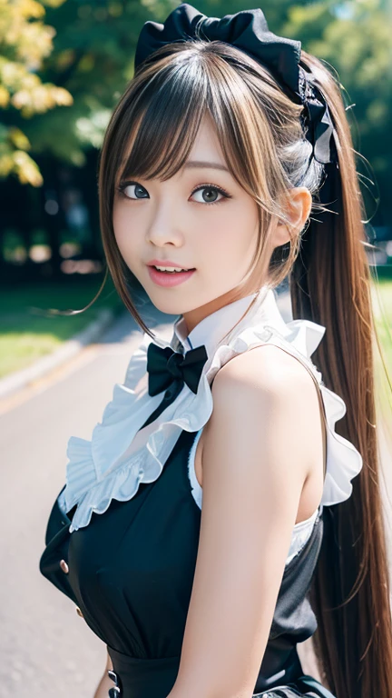 Sexy Big 、Sexy cute looks and cute beautiful girl, beautiful and sexy face、A strong wind blows my hair in front of my face、length, Metallic blonde straight hair、ponytail, beautiful, Cute and sexy eyes hidden behind long bangs, maid Cafe, Gothic Maid, BREAK ceremony,((masturbate violently:1.5)), ((Random sexy poses、put in、Deep joy, Ecstatic Eyes:1.2)), ((I gasp hard:1.2))、Ecstatic face、Climax expression, Through clenched teeth、My whole body is convulsing、Official Art,Highly detailed CG Unity 8k wallpaper, (masterpiece:1.0),(Highest quality:1.0), photo shoot, 8k, Browsing Caution, High resolution, Kodak Portrait 400, Film Grain, Lens flare brilliance,Very low camera angle, View your viewers, look back