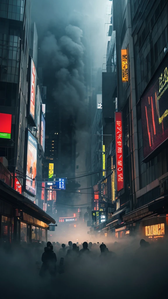 a chaotic forex market scene with falling currency symbols,downward trend line,vertical format,digital painting,highly detailed,photorealistic,dramatic lighting,volumetric fog,dynamic composition,vibrant colors,moody atmosphere,financial crisis,stock market crash,economic collapse