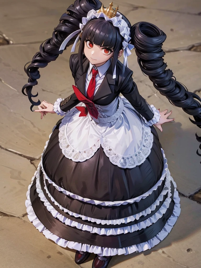 Celestia Ludenberg, 1 girl,Highest quality,((Highest quality)),((Tabletop)),((Perfect Face)),1 girl,smile,beauty,((Holographic)), (Desolate desert background) (Beautiful attention to detail: 1.2), (Highly detailed CG Unity 8K wallpapers, masterpiece, Highest quality, Very detailed, Best Shadow), (Detailed Background),People Girls, sketch,Cinematic,Like the cover of a movie