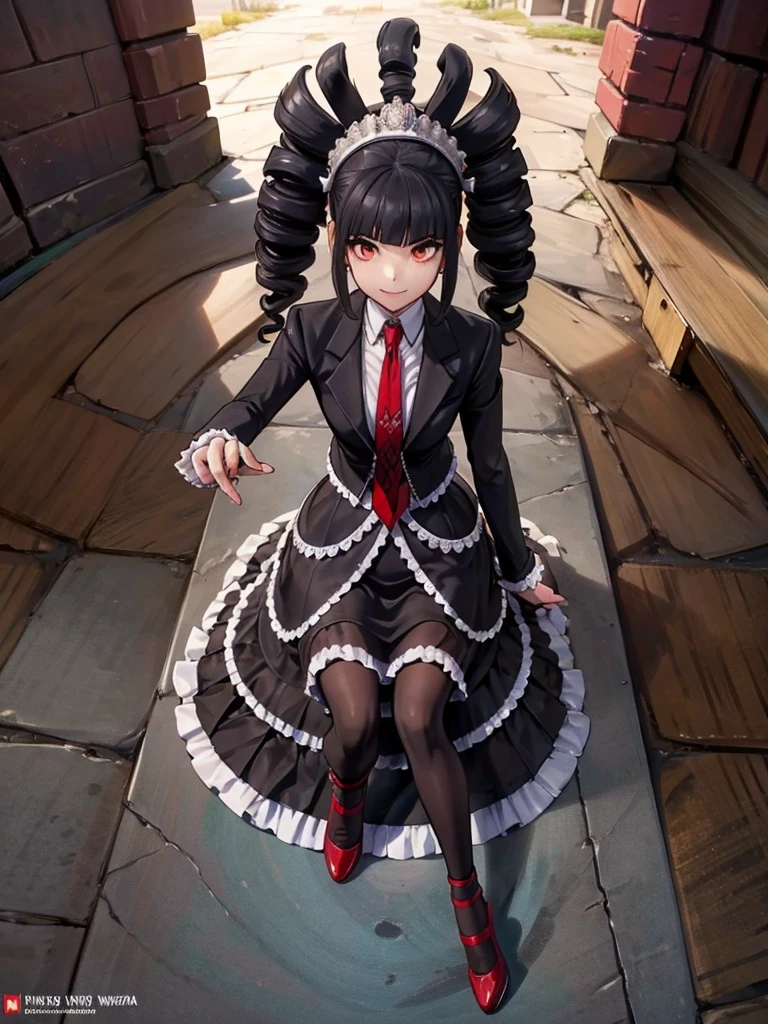 Celestia Ludenberg, 1 girl,Highest quality,((Highest quality)),((Tabletop)),((Perfect Face)),1 girl,smile,beauty,((Holographic)), (Desolate desert background) (Beautiful attention to detail: 1.2), (Highly detailed CG Unity 8K wallpapers, masterpiece, Highest quality, Very detailed, Best Shadow), (Detailed Background),People Girls, sketch,Cinematic,Like the cover of a movie