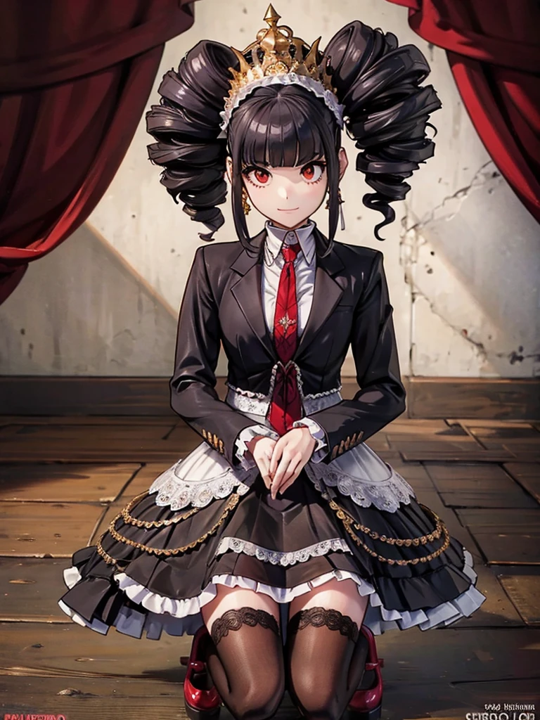 Celestia Ludenberg, Celestia Ludenberg,  1 girl,Highest quality,((Highest quality)),((Tabletop)),((Perfect Face)),1 girl,smile,beauty,((Holographic)), (Desolate desert background) (Beautiful attention to detail: 1.2), (Highly detailed CG Unity 8K wallpapers, masterpiece, Highest quality, Very detailed, Best Shadow), (Detailed Background),People Girls, sketch,Cinematic,Like the cover of a movie