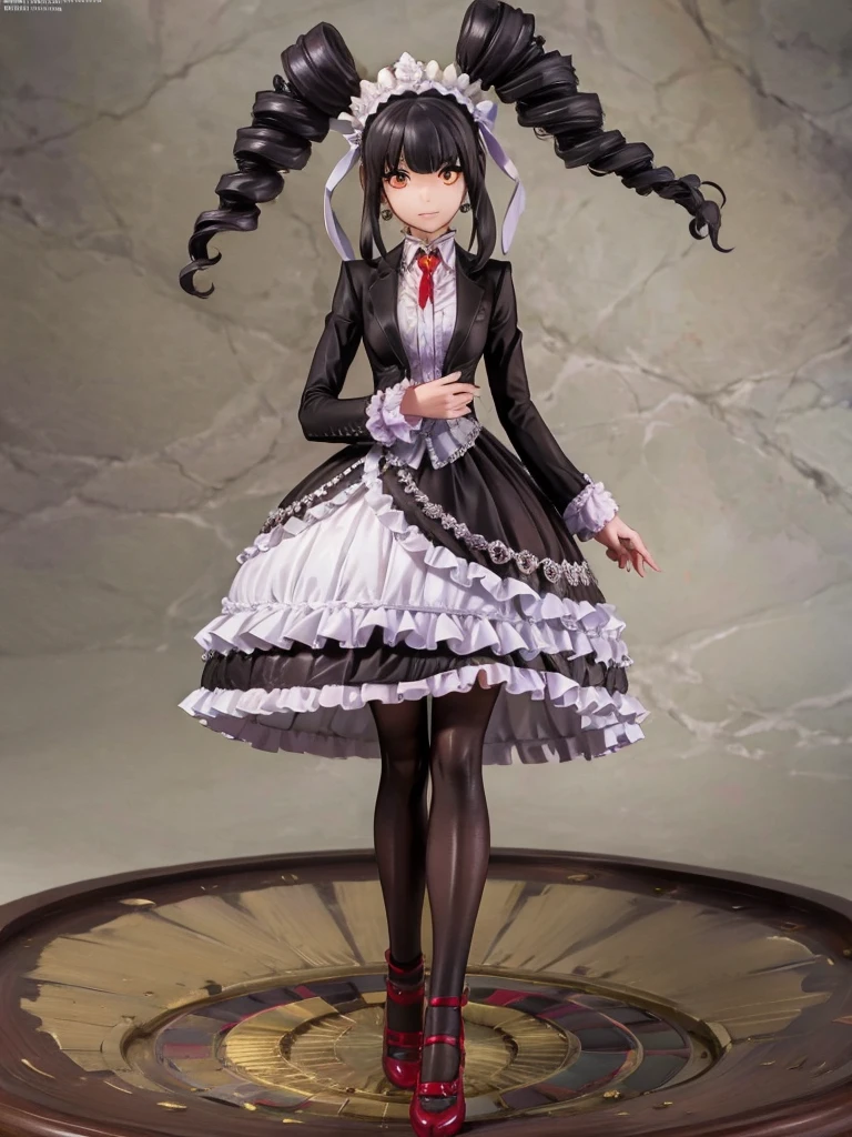 Celestia Ludenberg, Celestia Ludenberg,  1 girl,Highest quality,((Highest quality)),((Tabletop)),((Perfect Face)),1 girl,smile,beauty,((Holographic)), (Desolate desert background) (Beautiful attention to detail: 1.2), (Highly detailed CG Unity 8K wallpapers, masterpiece, Highest quality, Very detailed, Best Shadow), (Detailed Background),People Girls, sketch,Cinematic,Like the cover of a movie