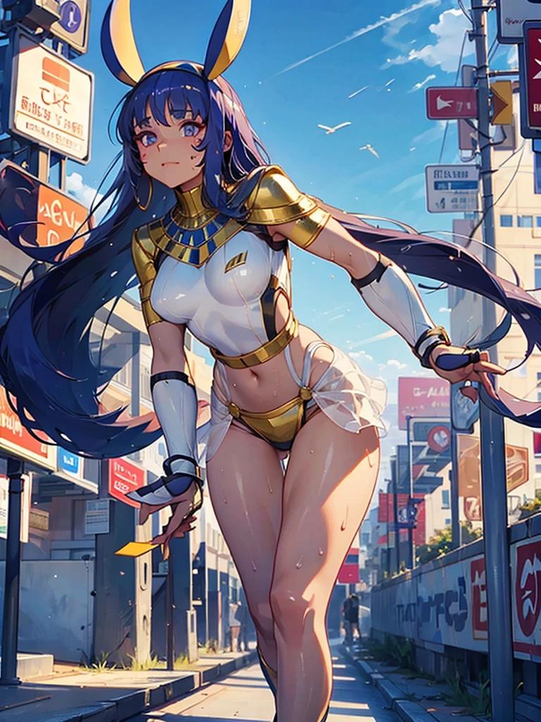 Nitocris,Nitocris(Fate), 1 girl,(masterpiece:1.2),(Highest quality),(Super detailed:1.2),(High resolution),(Highest quality),(An illustration),8k,Cinema Lighting,(Written boundary depth),(Sophisticated lighting:1.2),Rear view of a woman riding a bicycle,(Racing Suits),(Racing Gloves),((Recall)),((Butt)),(Sweat),(hand,detailed,perfection,perfectionion,hands),(Take the train)