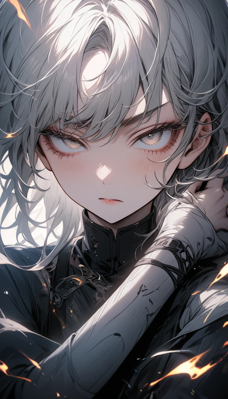 Close your left eye