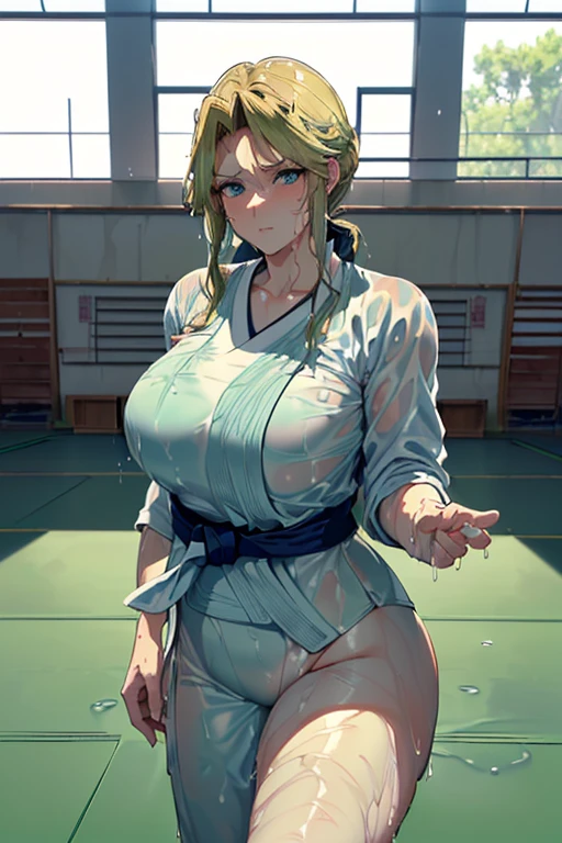 Masterpiece
(woman,The facial expression is accurate,Anime style face,greenish blue eyes )
Group
((((The place is a judo hall))))
((((The location is a summer judo hall.)))
((((womanは授業を受けている))))
8k((((Judo))))
8k(((((Wet)))))
((Staring at me))
Emphasize the breasts and draw the body