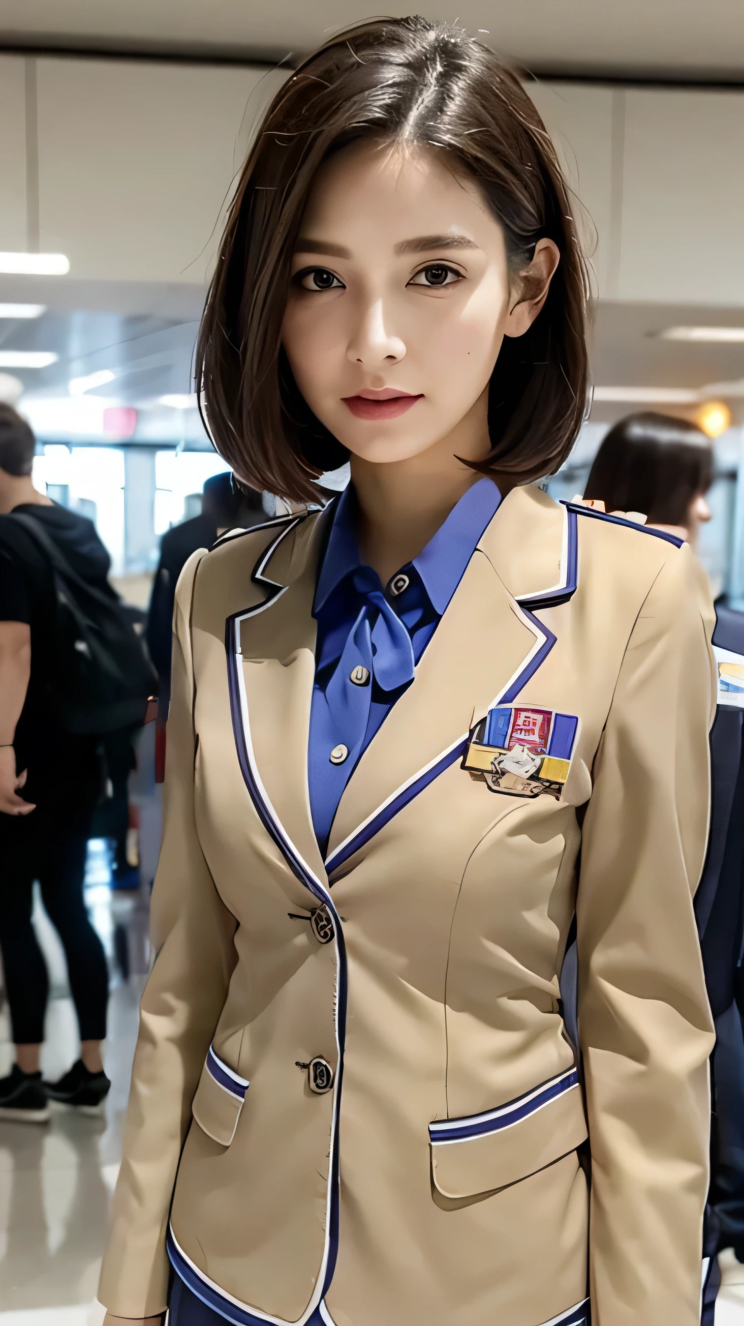 Stewardess Uniform, (Stewardess Blazer:1.3),
