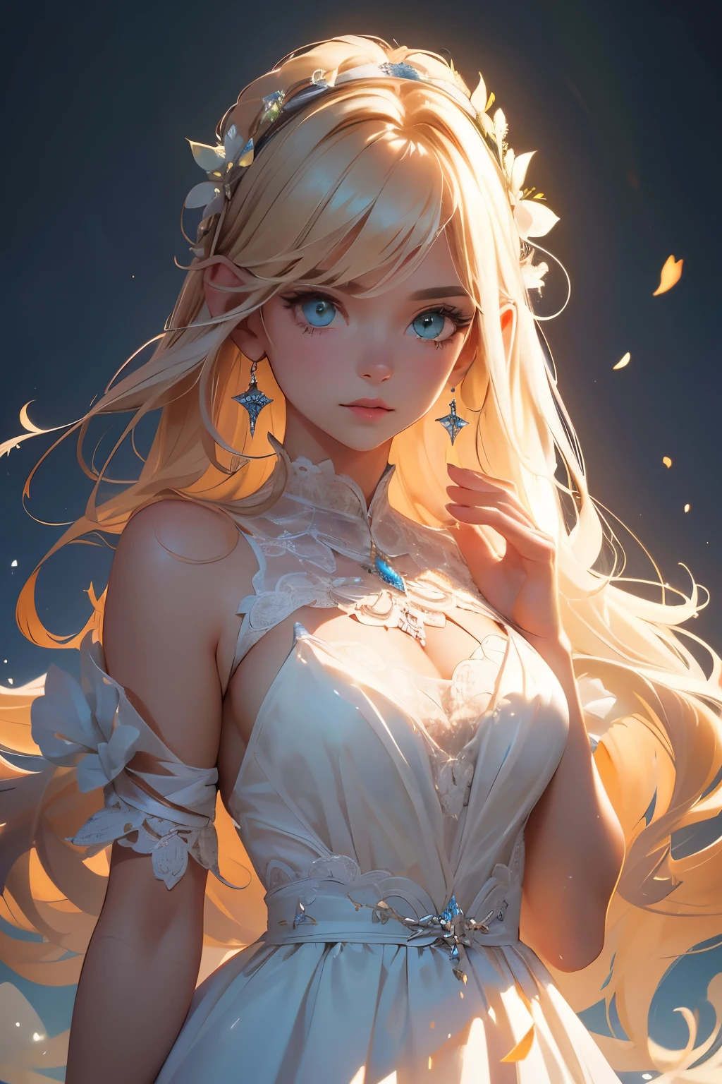 (masterpiece:1.2), Best Quality, (illustration:1.2), (ultra detailed), hyper details, (delicate detailed), (intricate details), (cinematic light, Best Quality Backlights), Delete line, soloist, perfect body, (1 girl), the Emerald gem represented as a girl, (make up), high contrast, (better lighting, an extremely created and beautiful), (cinematic light), showy,