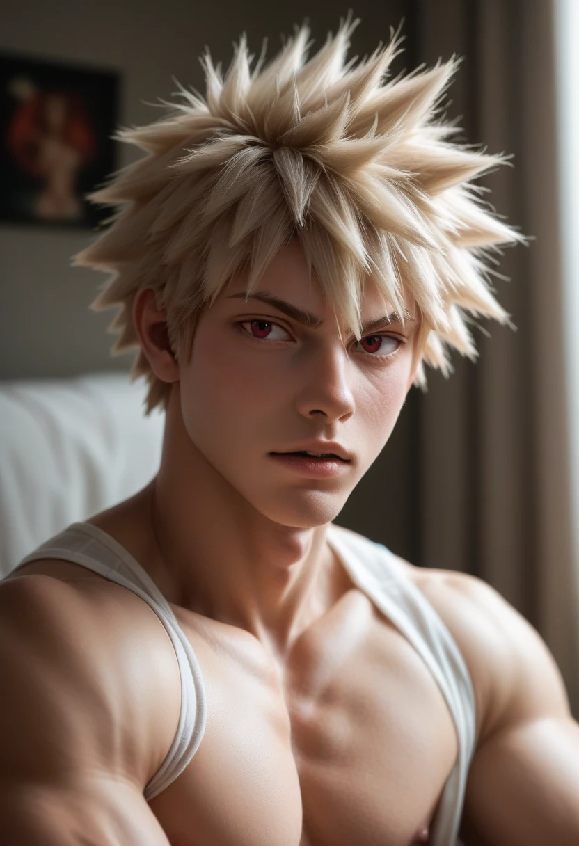 AI art NSFW male Bakugou