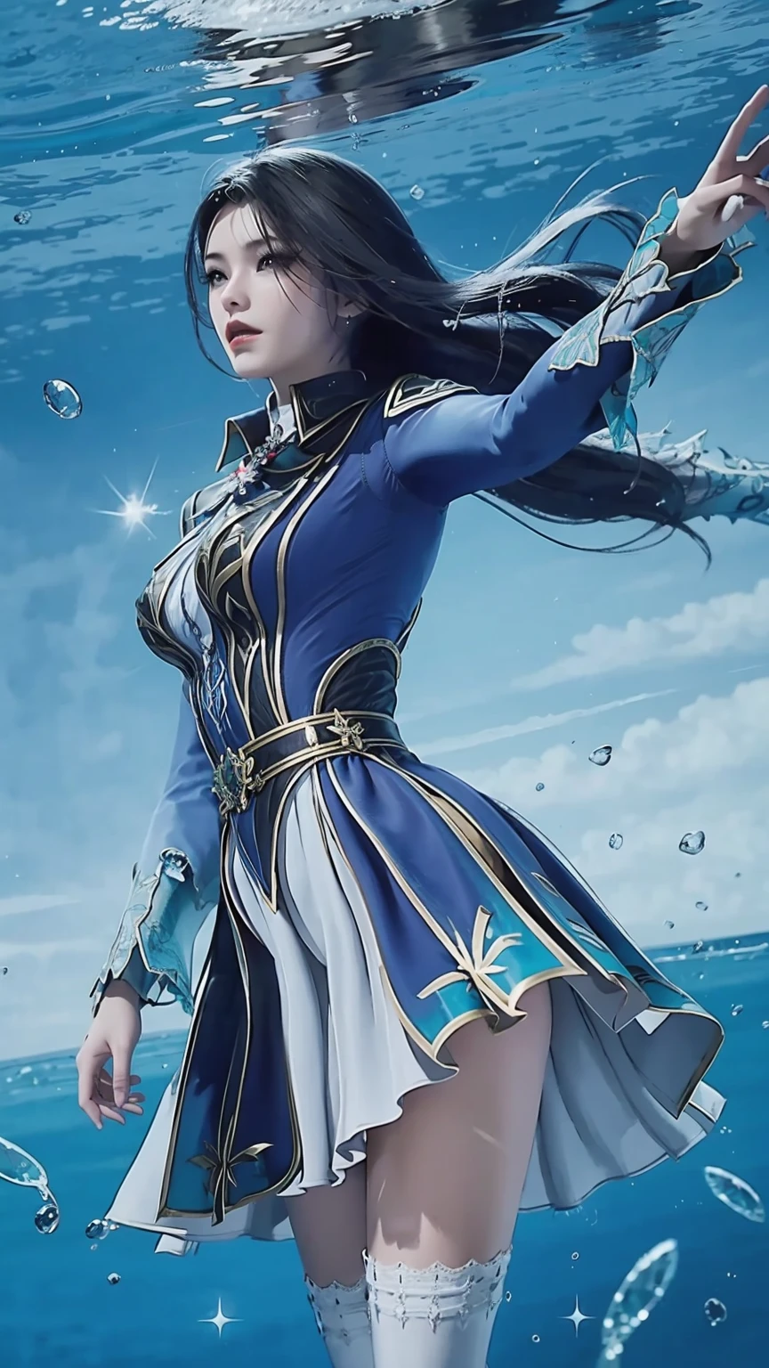girl,girl在水上下, diving, I have a perfect face, Eye, income, diving,Underwater深处,Underwater,break in,Ton de Aso cage overall, hair,Exquisite,Smooth thighs,Exquisite五官和美麗的Eye bodyesbian,while lying down,Smooth thighs,Lace Skirt,dress