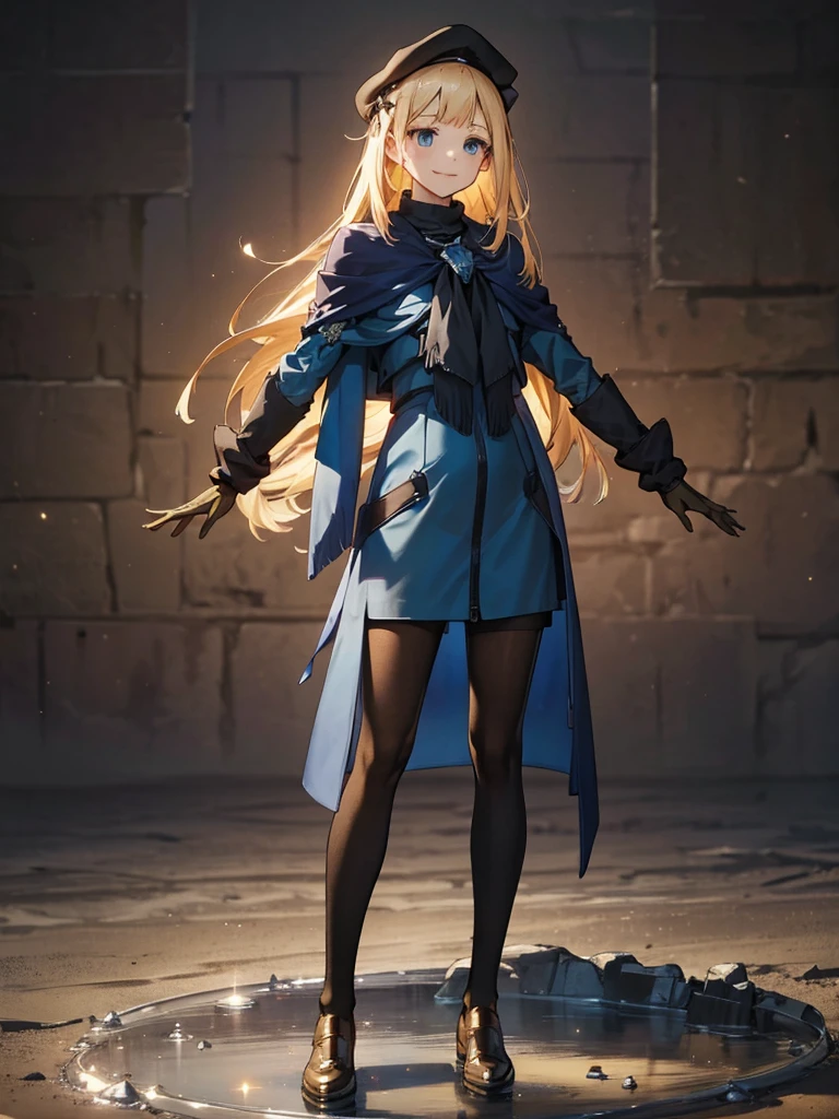 Reines El-Melloi Archisorte, 1 girl,Highest quality,((Highest quality)),((Tabletop)),((Perfect Face)),1 girl,smile,beauty,((Holographic)), (Desolate desert background) (Beautiful attention to detail: 1.2), (Highly detailed CG Unity 8K wallpapers, masterpiece, Highest quality, Very detailed, Best Shadow), (Detailed Background),People Girls, sketch,Cinematic,Like the cover of a movie