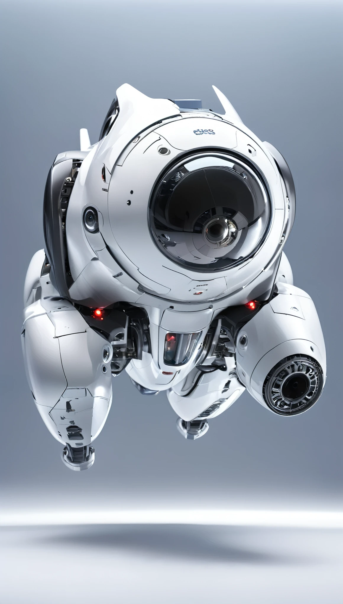 Highest quality, Realistic, photoRealistic, Award-winning photography, Design drawings, universe space, Combat Model, robotic dogs: AIBO, The highly evolved AIBO, fly in the sky, jet engine, missile, Laser beam