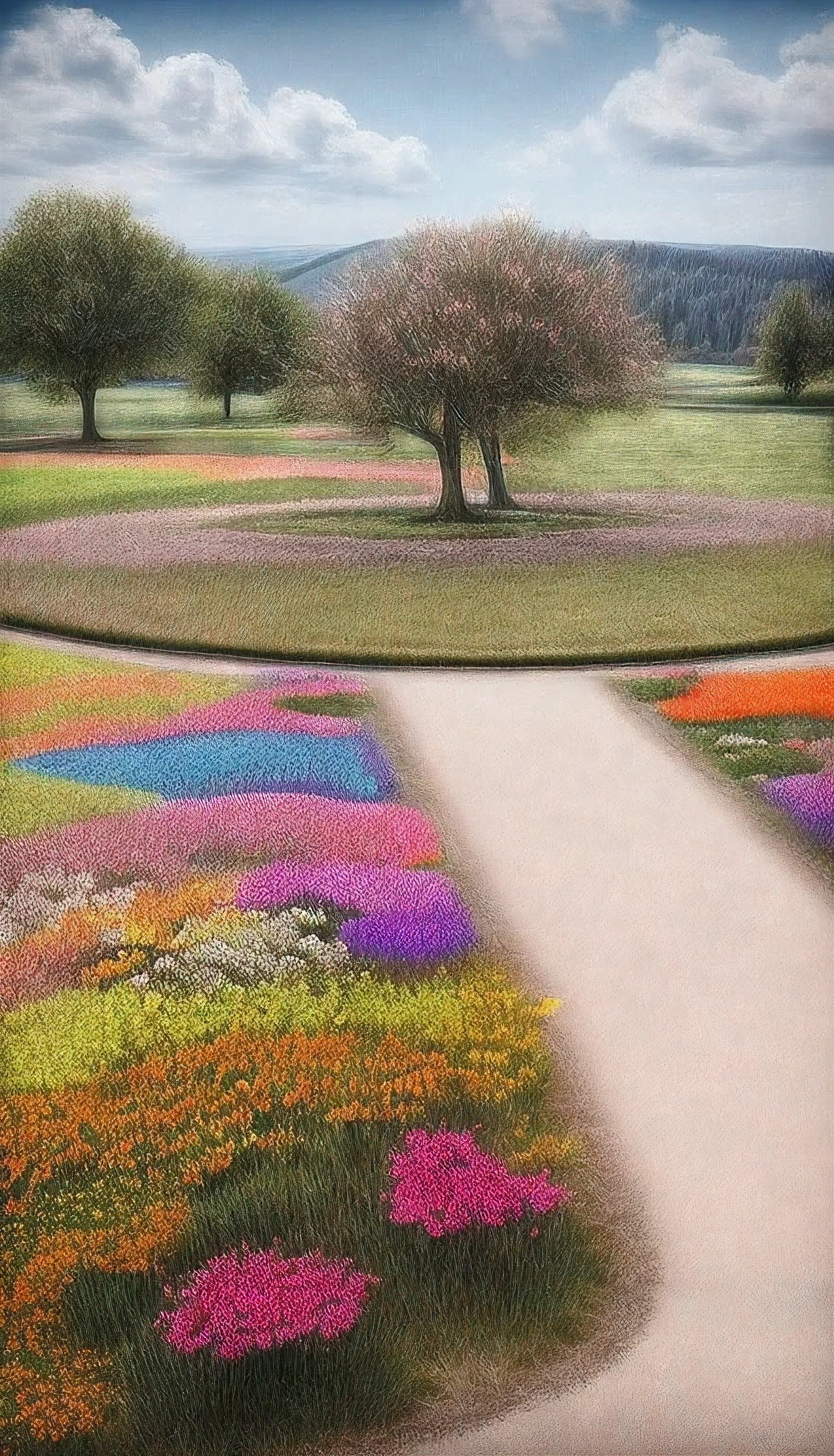 Gran cantidad de mariposas volando en un campo verde con many flowers mariposas de muchos colores brillantes y cristalinos, very bright colors and beautiful to look at photography style HyperRealistic art. Super realistic original, bright butterflies flying in all directions, lost field , many flowers, daylight shot of blue sky with white clouds HD ultra definition,