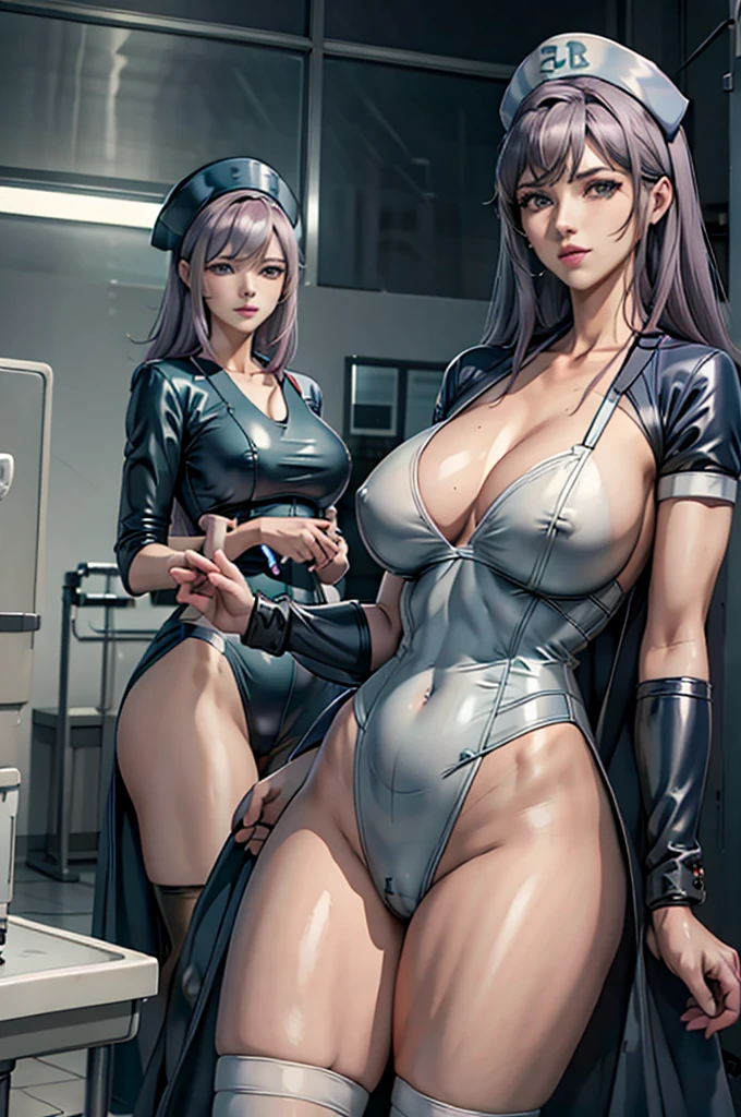 nurse uniform,hospital, latex nurse suit,nurses,busty,elbow gloves,labcoat,grey hair woman,red eyes , gigantic ,medical instruments,asian nurse,two nurses,speculum,examination room,oversize ,big ass ,strap on, lay on table ,legs spreaded,giving birth,gyno chair , dentist,Milf,latex,green uniform,oversize breasts