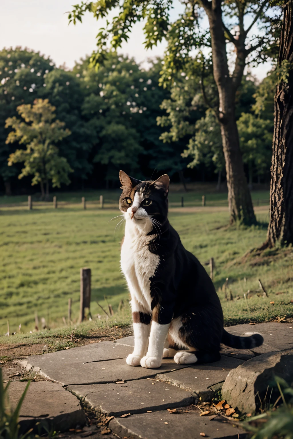 cat in nature