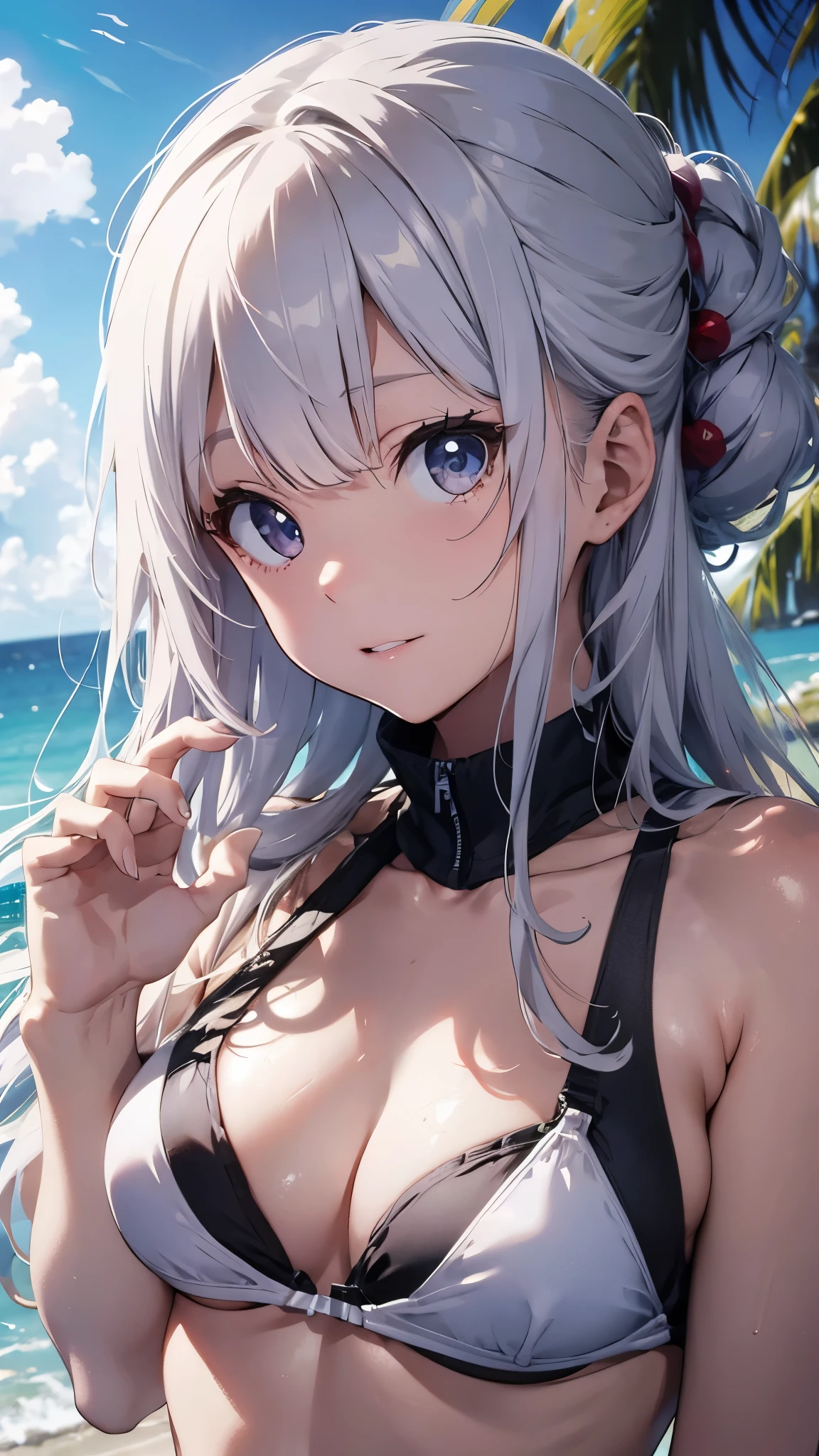 4K,8k,Silver-haired girl drawn in high resolution Japanese anime style、whole body、Women in white bikinis taking photos on a deserted beach, model bikini, , Young and cute gravure idol, Posing together in bras, Russian and Japanese mix, sakimichan, Asian woman, Wear a swimsuit, that&#39;that&#39;that&#39;that&#39;that&#39;that&#39;that&#39;that&#39;that&#39;that&#39;that&#39;that&#39;that&#39;that&#39;that&#39;that&#39;that&#39;that&#39;that&#39;that&#39;that&#39;that&#39;that&#39;that&#39;that&#39;It&#39;s hot with the shining sun, Japanese Model, Cute Core, sakimichan hdri, Young Gravure Idol, Chubby