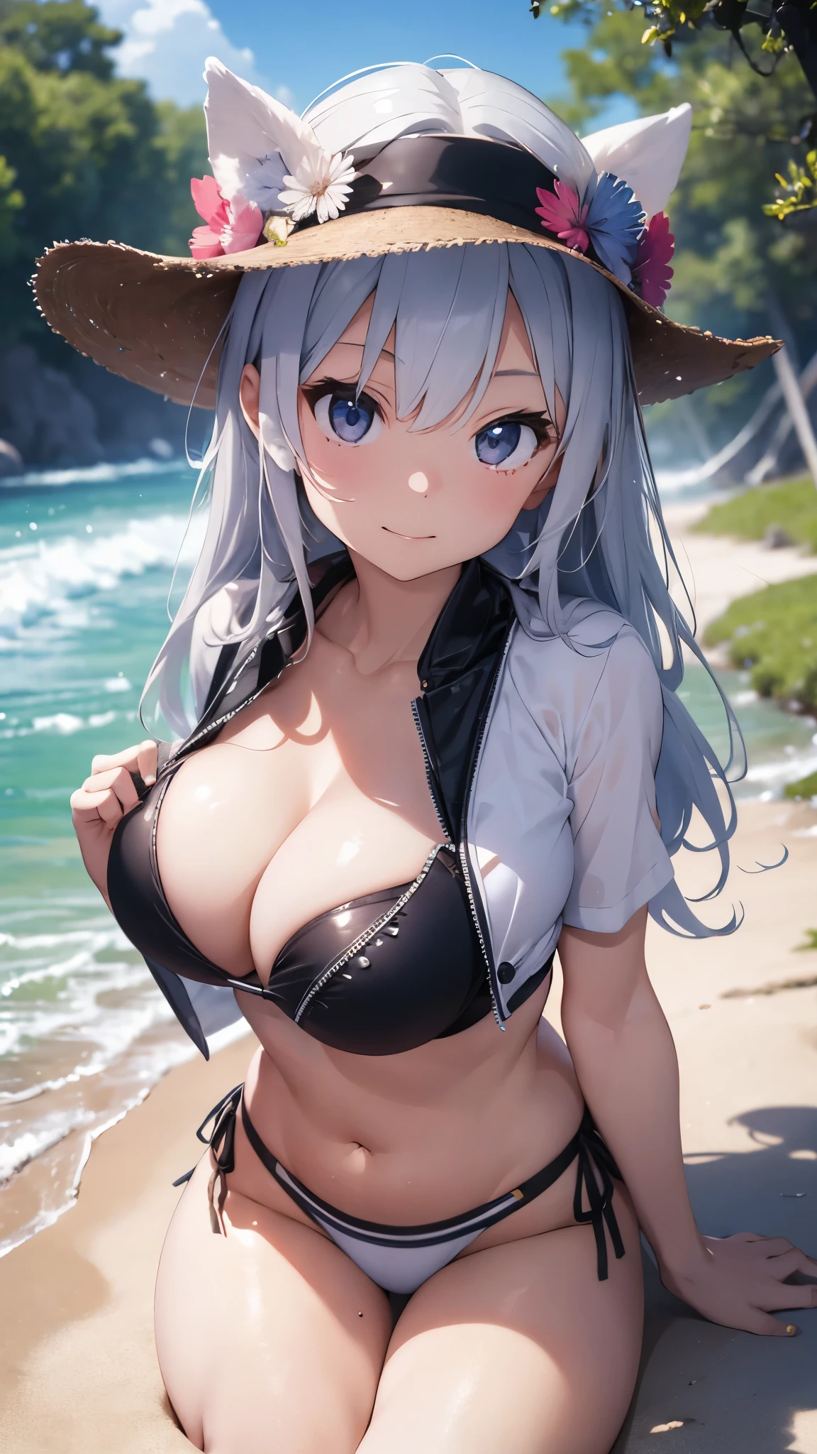 4K,8k,Silver-haired girl drawn in high resolution Japanese anime style、whole body、Women in white bikinis taking photos on a deserted beach, model bikini, , Young and cute gravure idol, Posing together in bras, Russian and Japanese mix, sakimichan, Asian woman, Wear a swimsuit, that&#39;that&#39;that&#39;that&#39;that&#39;that&#39;that&#39;that&#39;that&#39;that&#39;that&#39;that&#39;that&#39;that&#39;that&#39;that&#39;that&#39;that&#39;that&#39;that&#39;that&#39;that&#39;that&#39;that&#39;that&#39;It&#39;s hot with the shining sun, Japanese Model, Cute Core, sakimichan hdri, Young Gravure Idol, Chubby